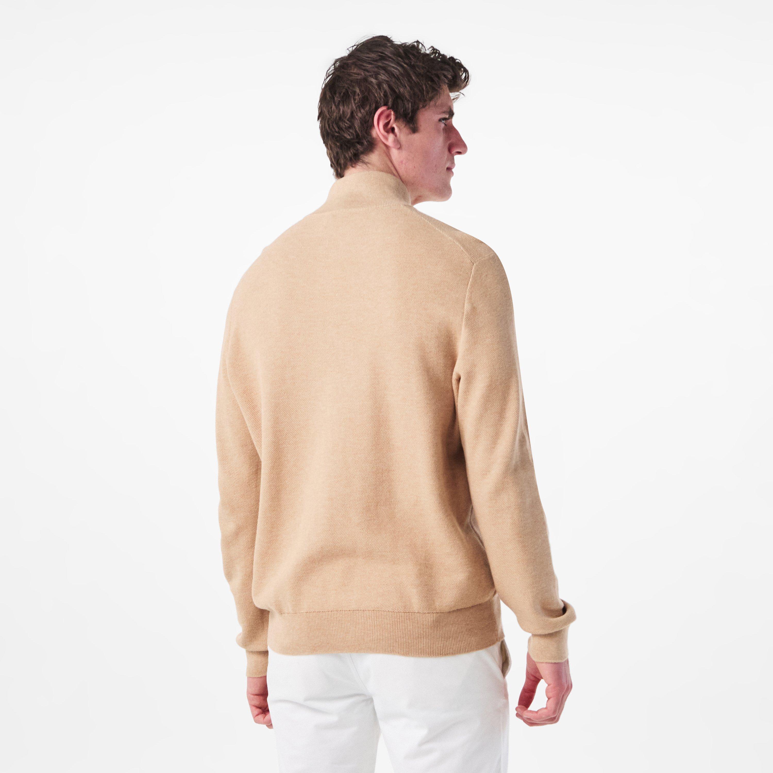 Camel Melange - Polo Ralph Lauren - Quarter-Zip Jumper - 4