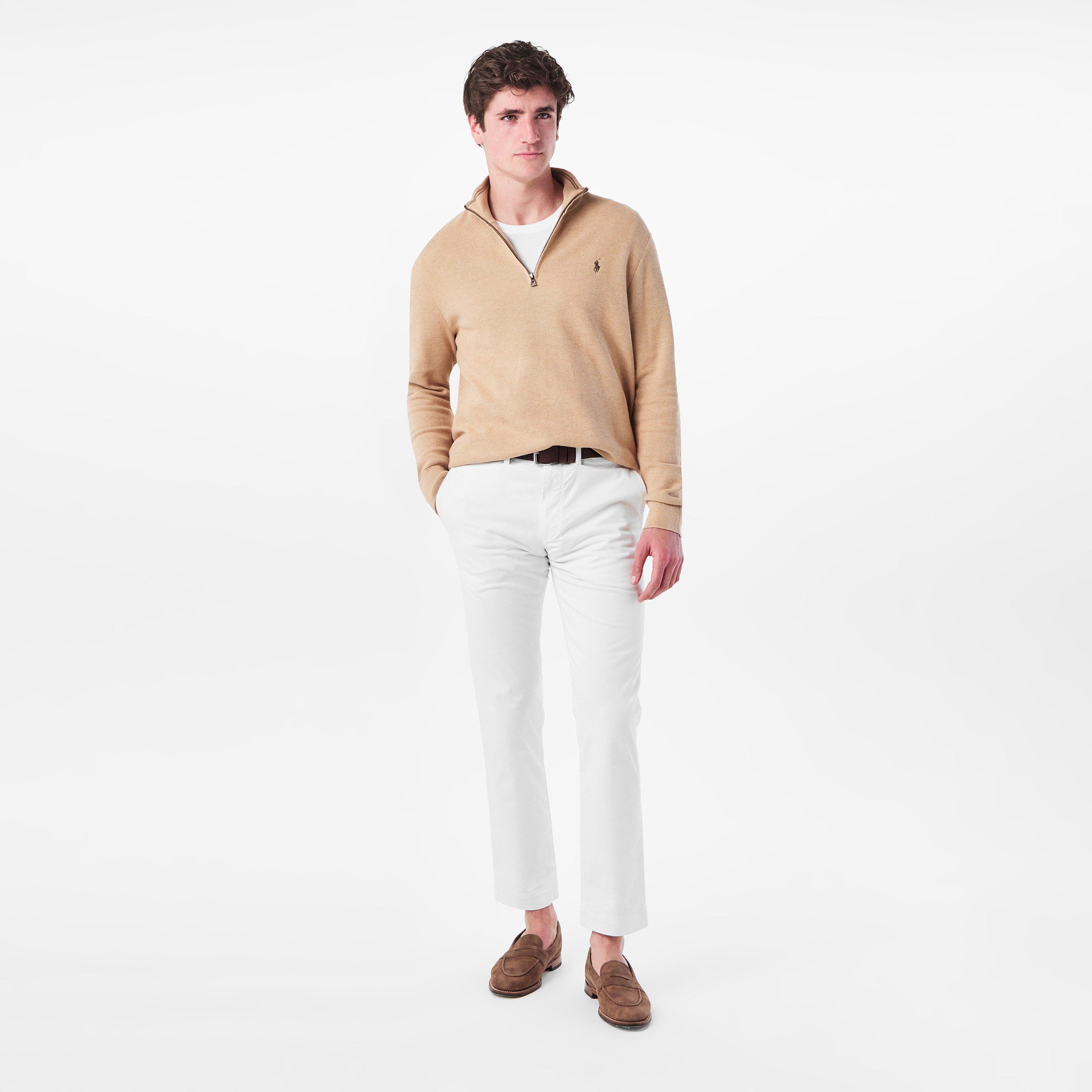 Camel Melange - Polo Ralph Lauren - Quarter-Zip Jumper - 6