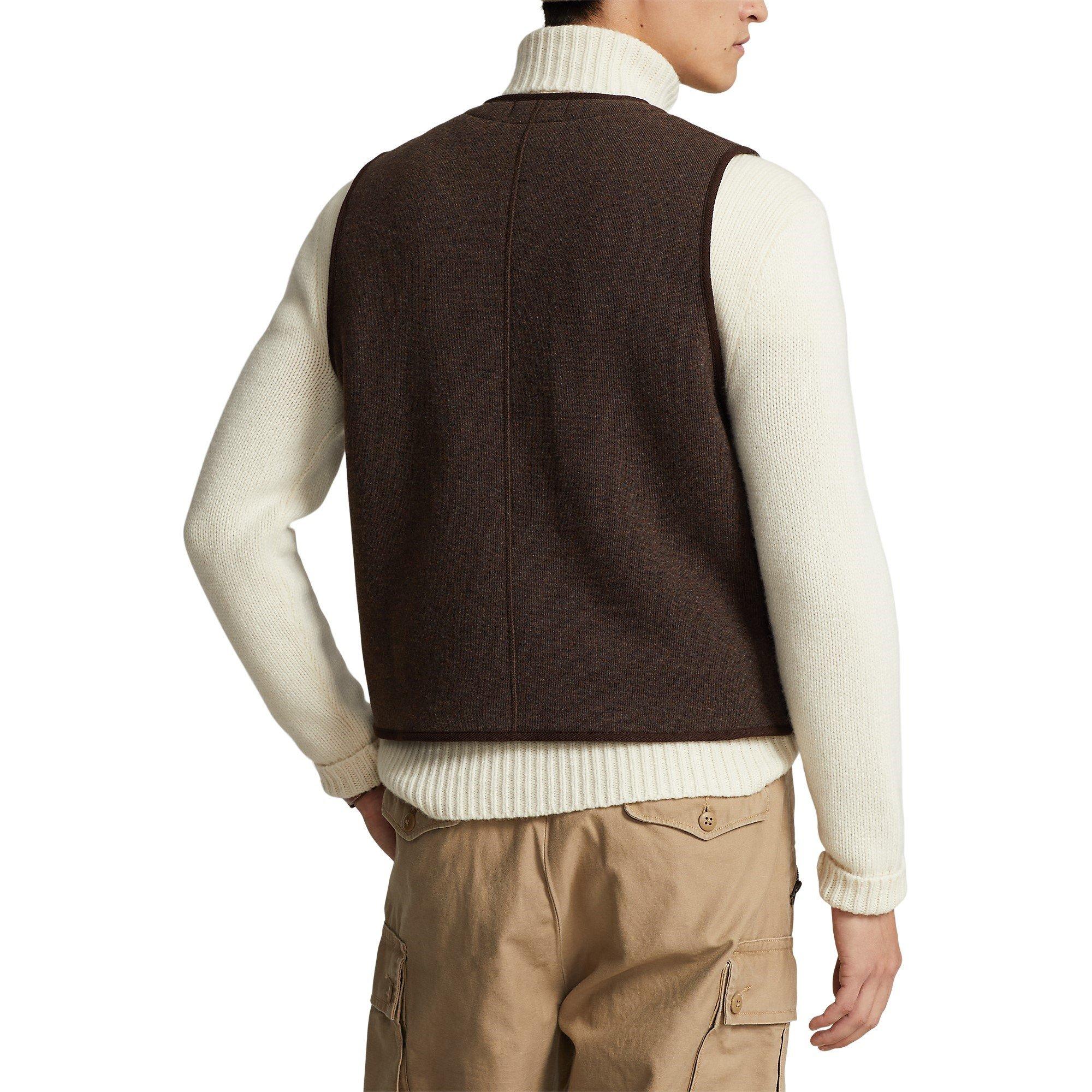 Brown Heather - Polo Ralph Lauren - Knit Vest - 3