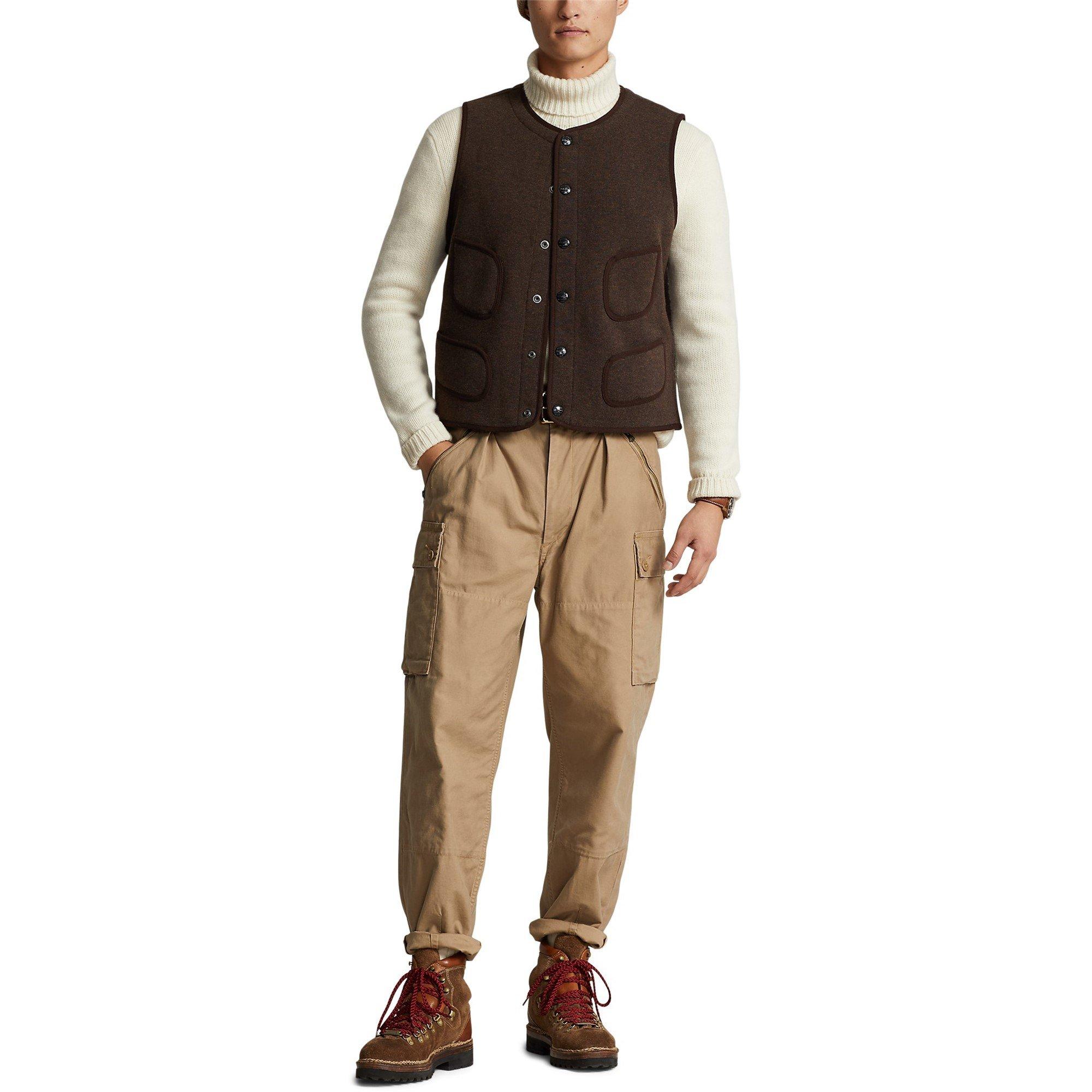 Brown Heather - Polo Ralph Lauren - Knit Vest - 4