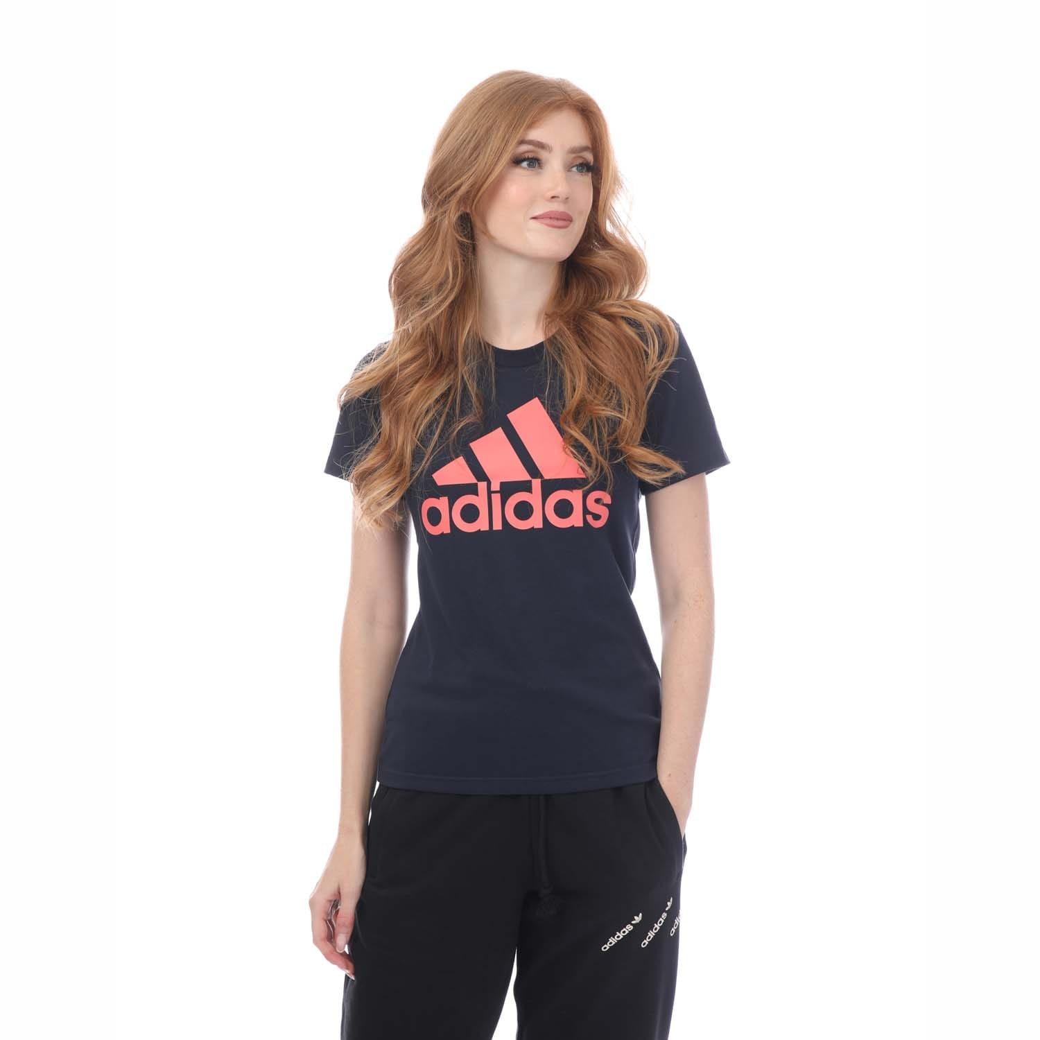 Navy - adidas - Women's Believe This Regular Fit T-Shirt - 3