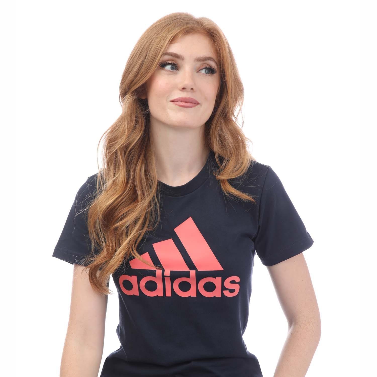 Navy - adidas - Women's Believe This Regular Fit T-Shirt - 4