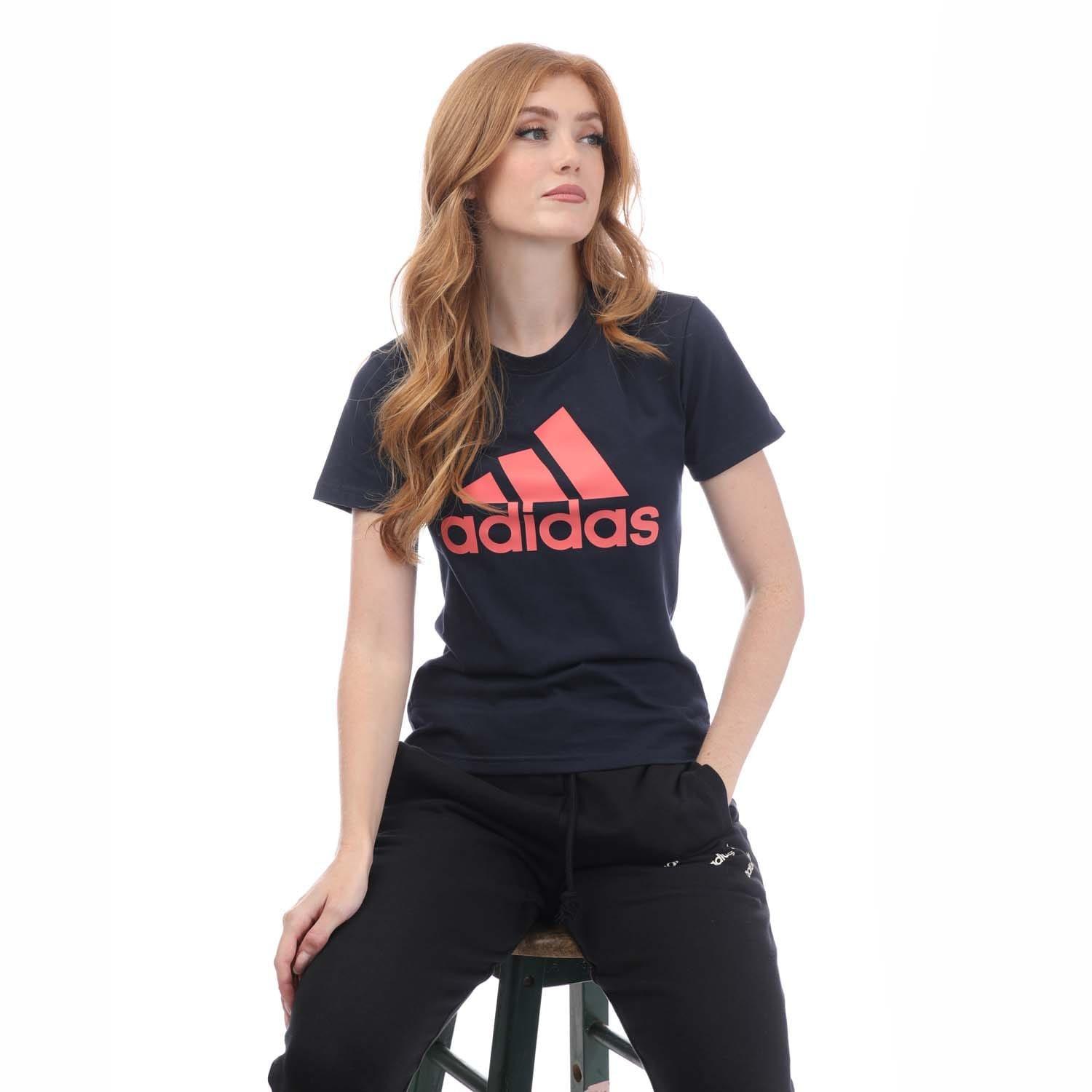 Navy - adidas - Women's Believe This Regular Fit T-Shirt - 5