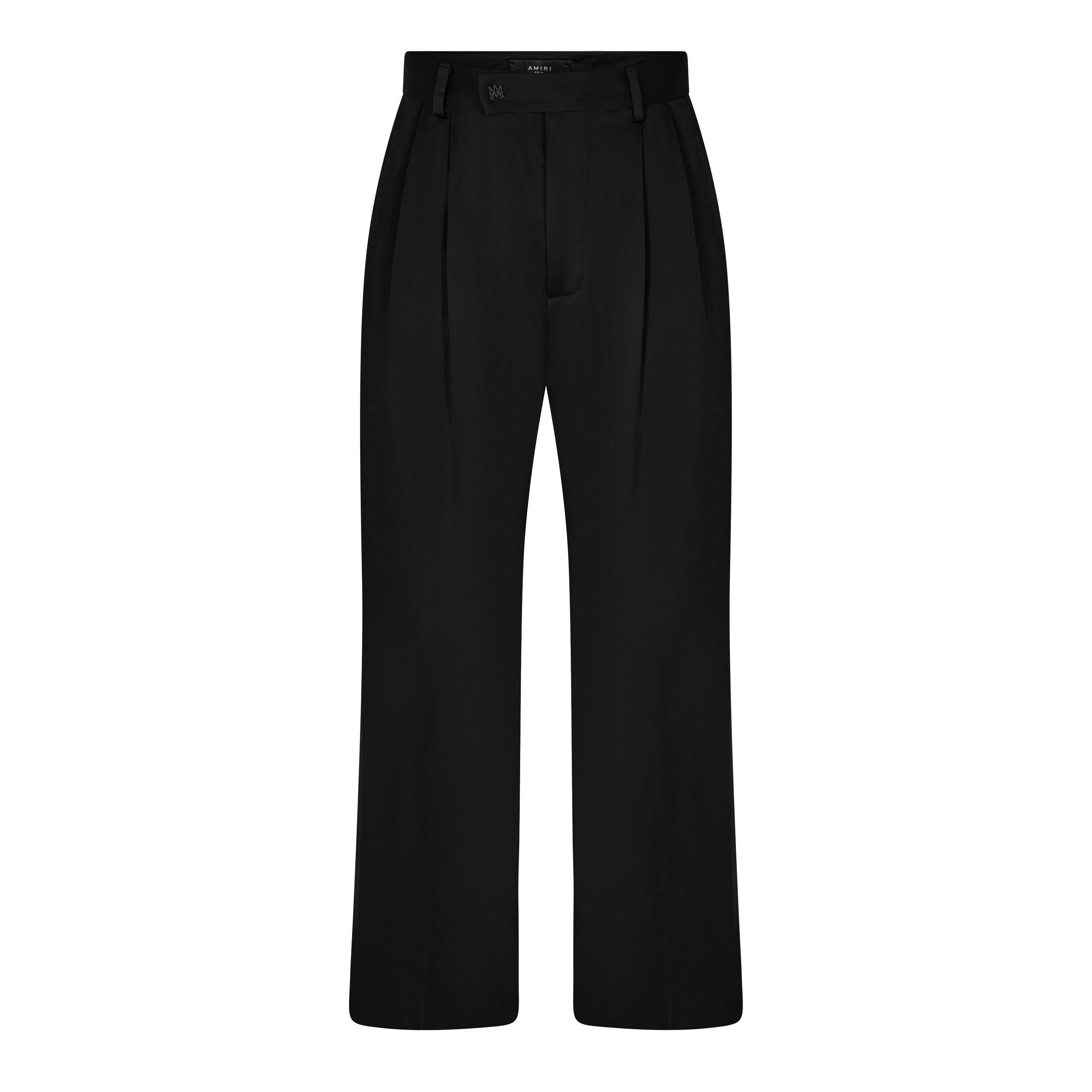 【送料&関税込】AMIRI Double Pleated Trousers AMIRI double-pleat Trousers | Black | FARFETCH