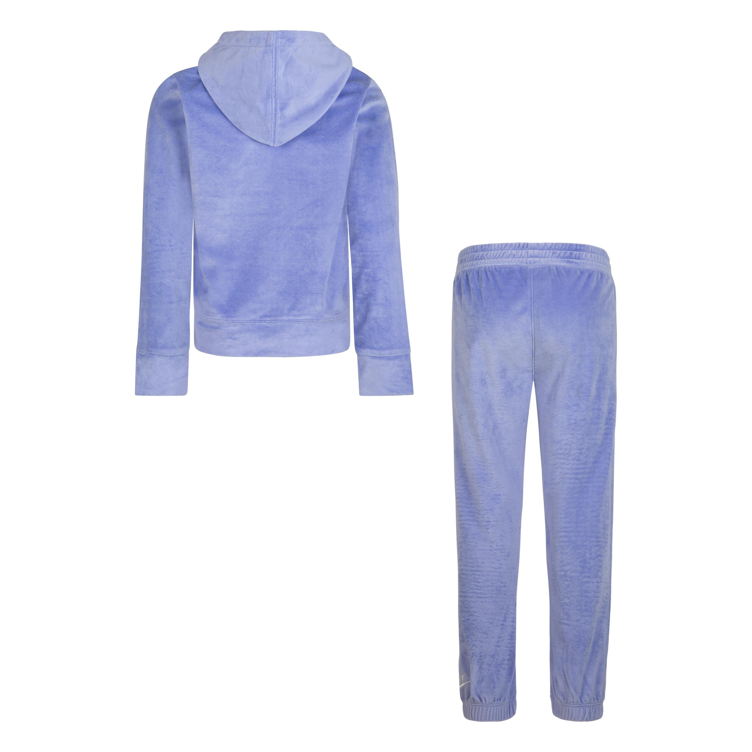 Light Thistle - Nike - Velour Jog Set In99 - 2