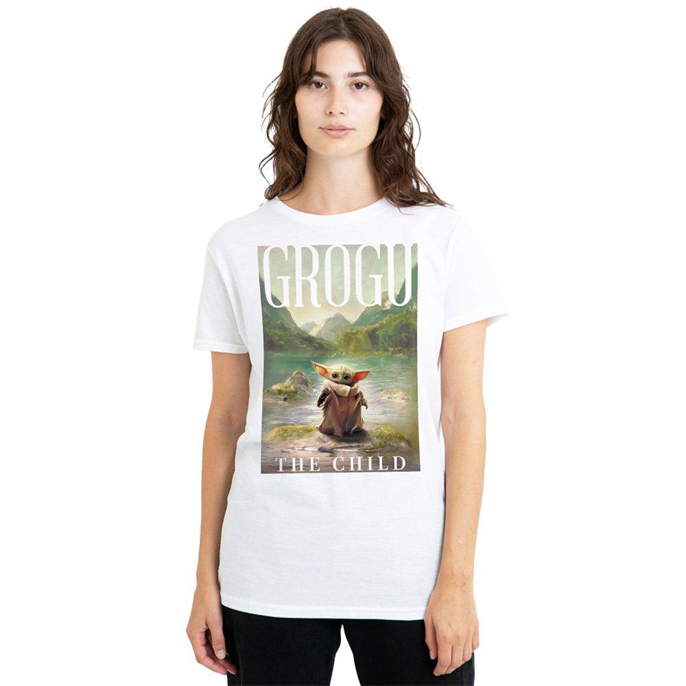 White - Star Wars - Book Of Boba Fett Grogu The Child Poster T-Shirt - 1