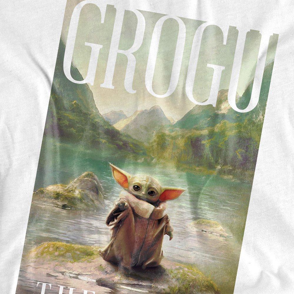 White - Star Wars - Book Of Boba Fett Grogu The Child Poster T-Shirt - 2
