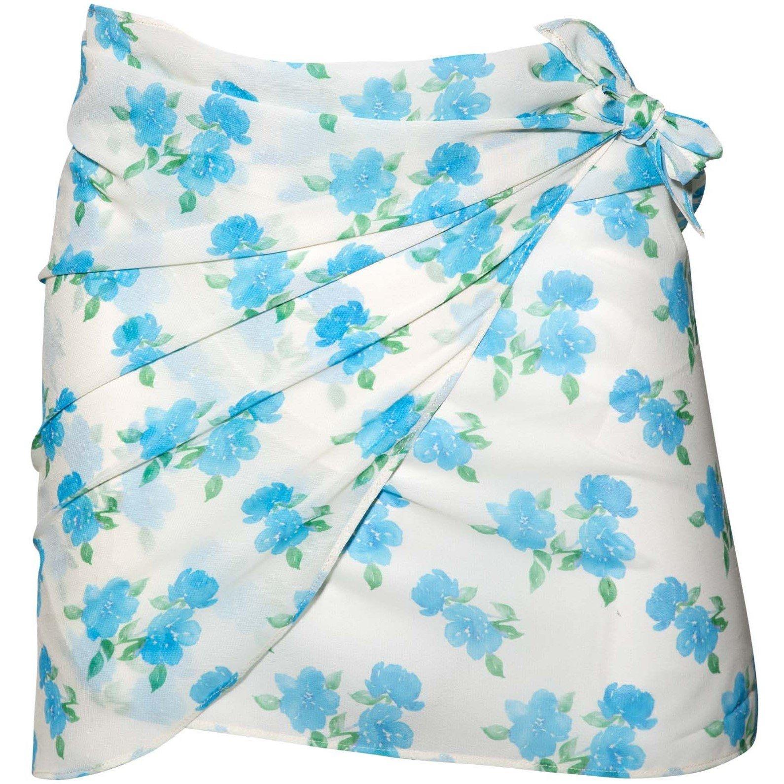 Abstract - Peek and Beau - Peek & Beau Mix/Match Abst Floral Tie Side Sarong - 3