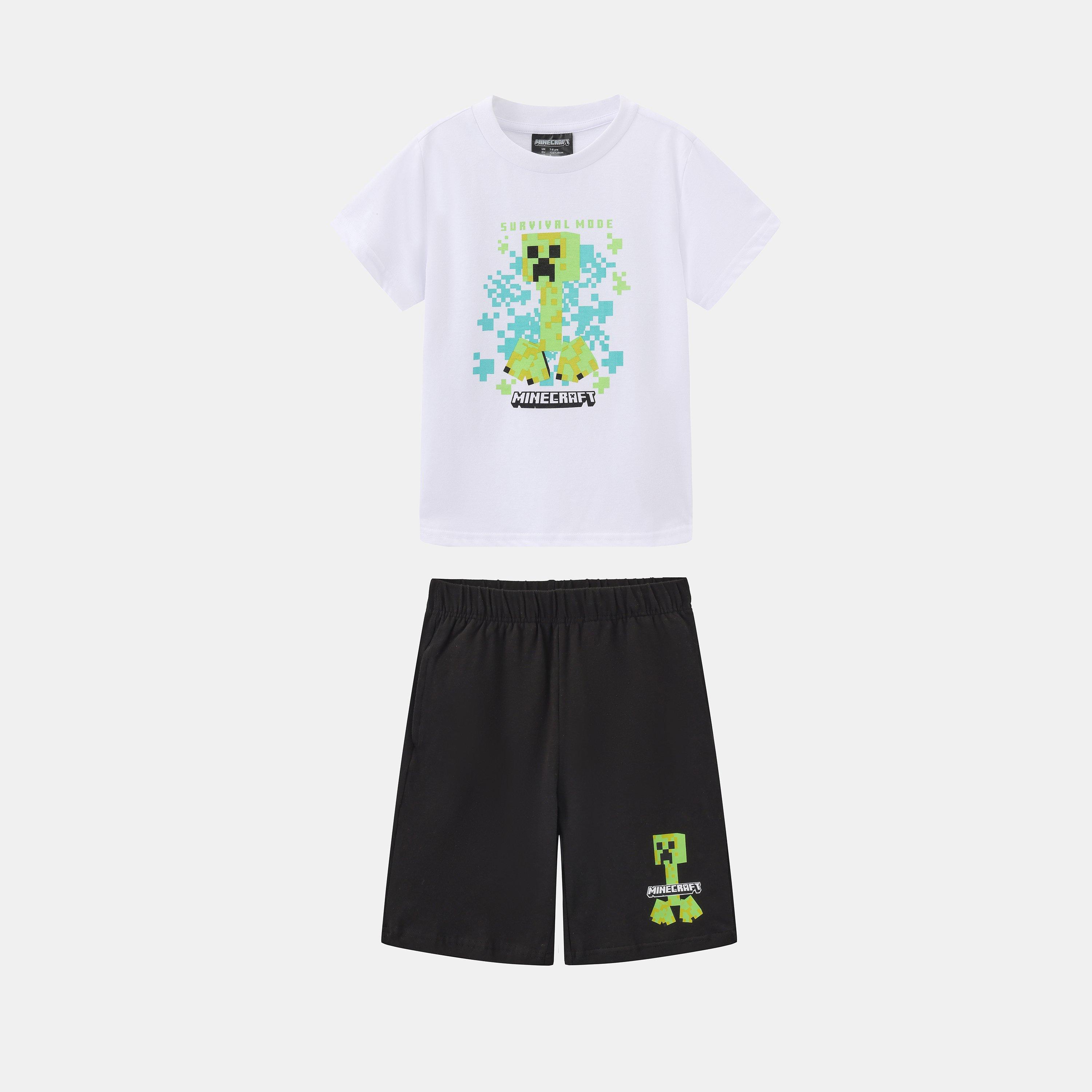 Minecraft - Character - Shorts + Tee Set Boys - 1