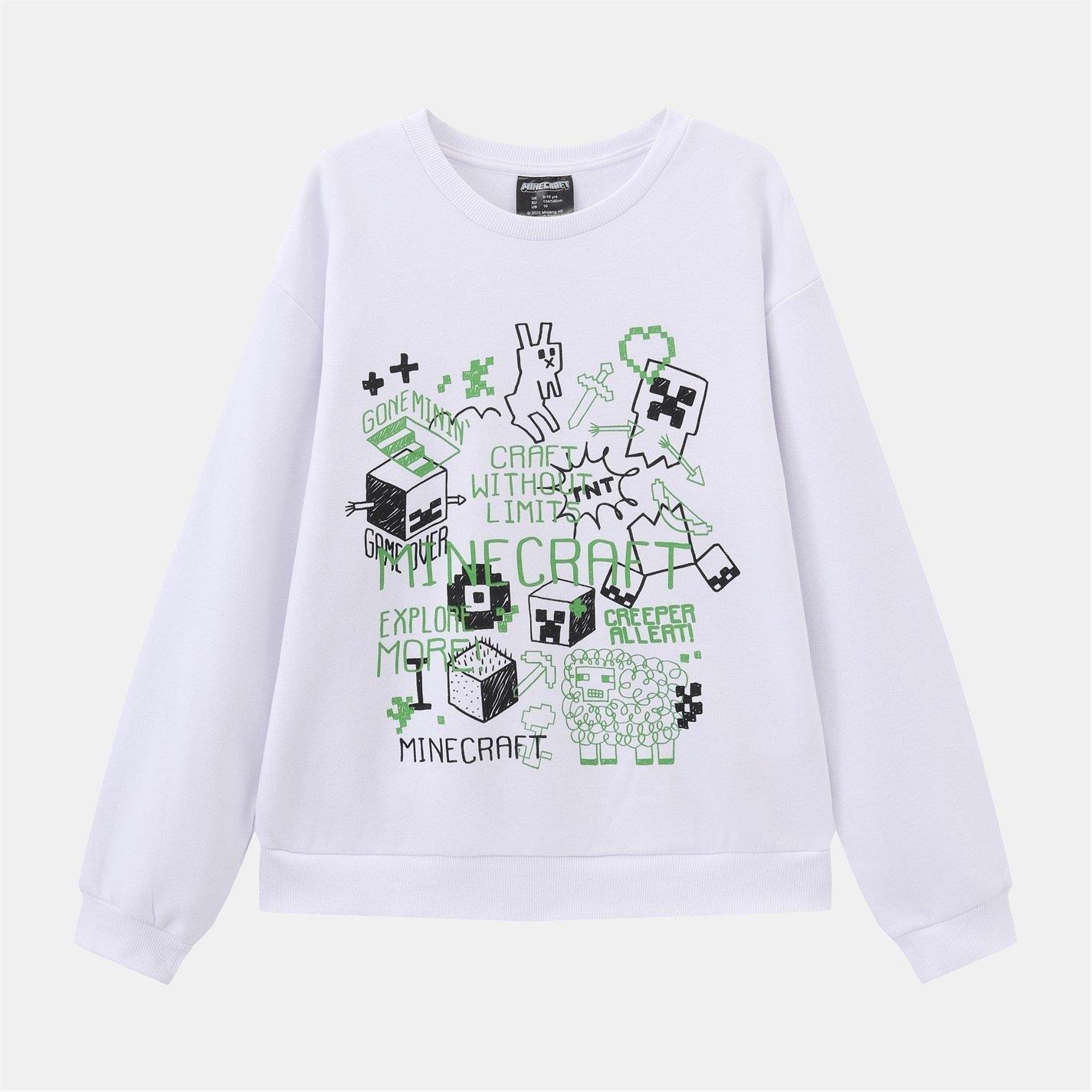 Minecraft - Character - Crew Sweatshirt + Pants Set Juniors - 2