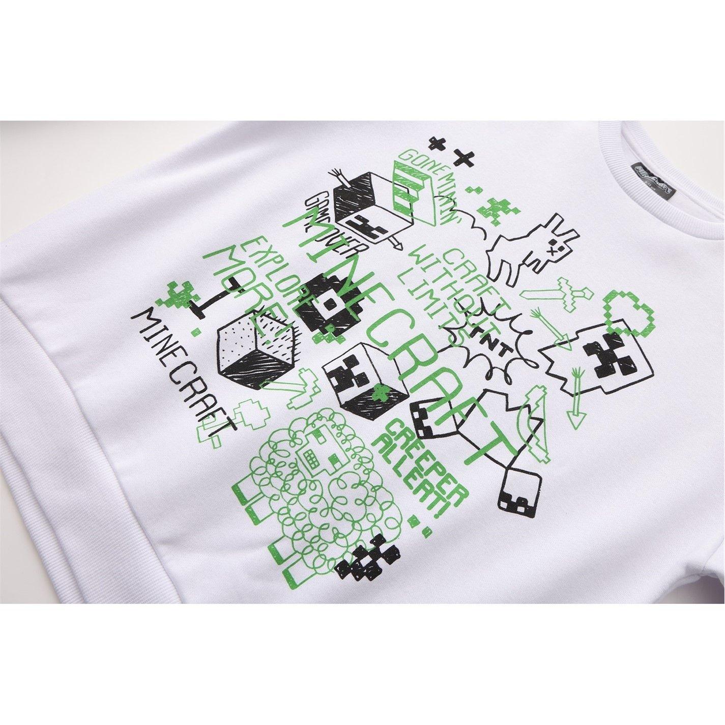 Minecraft - Character - Crew Sweatshirt + Pants Set Juniors - 6