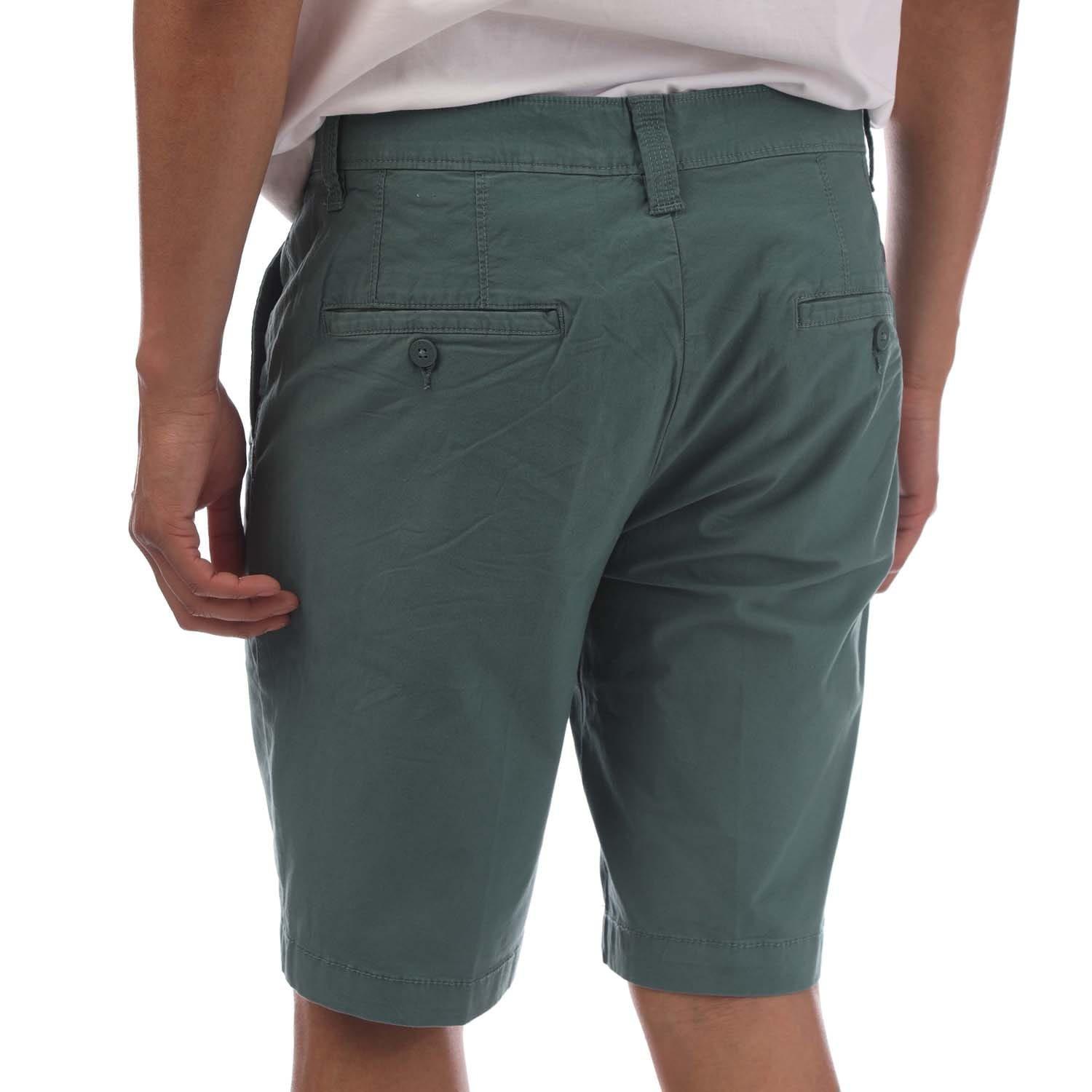 Teal - Timberland - Claremont Poplin Chino Shorts - 2