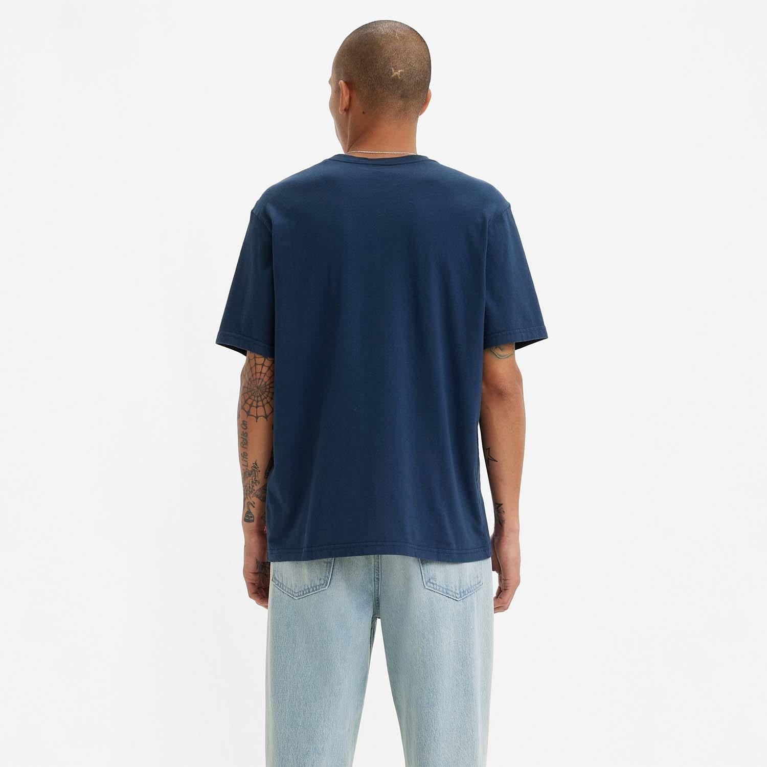 Dark Blue - Levis - Relaxed Fit T-Shirt - 2