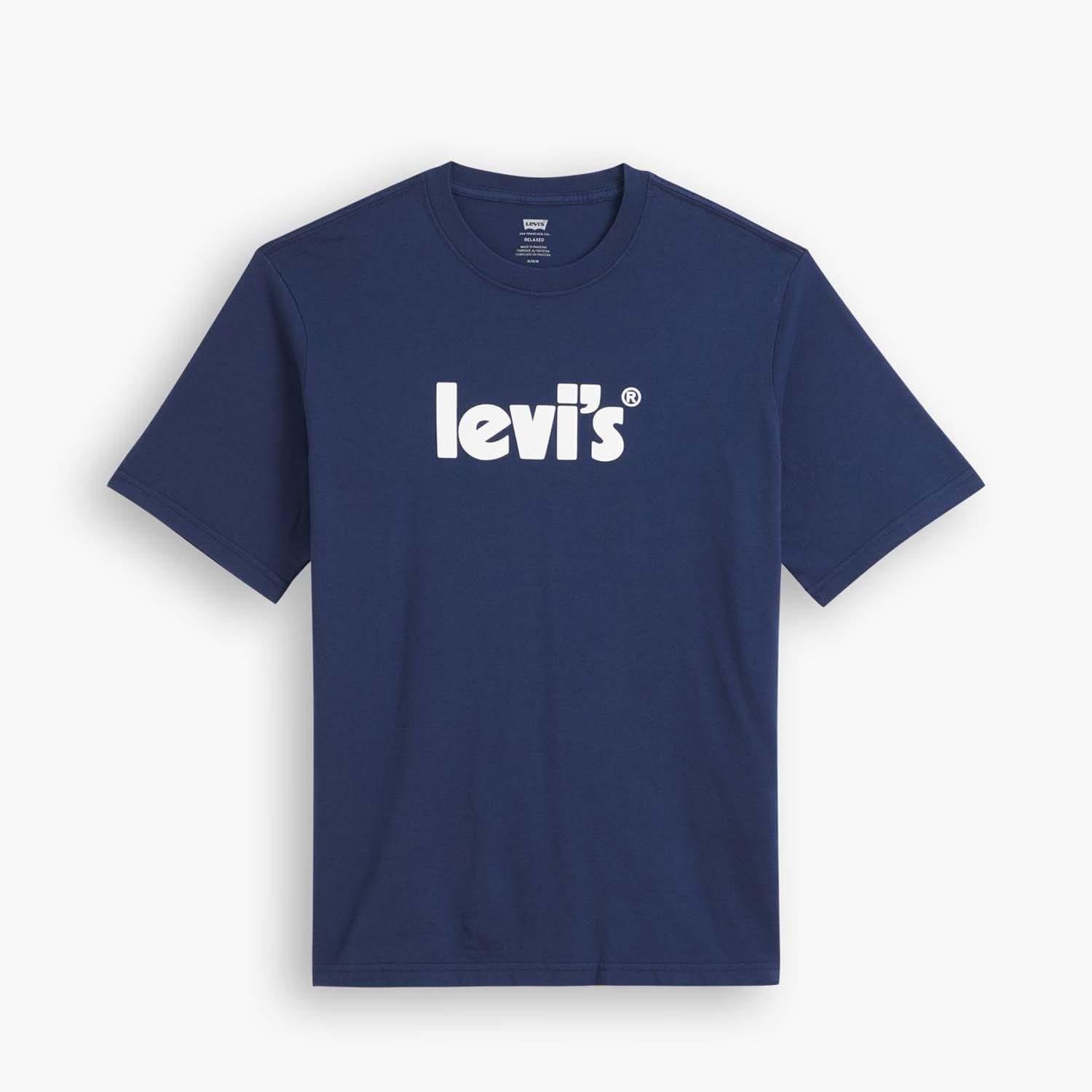 Dark Blue - Levis - Relaxed Fit T-Shirt - 5