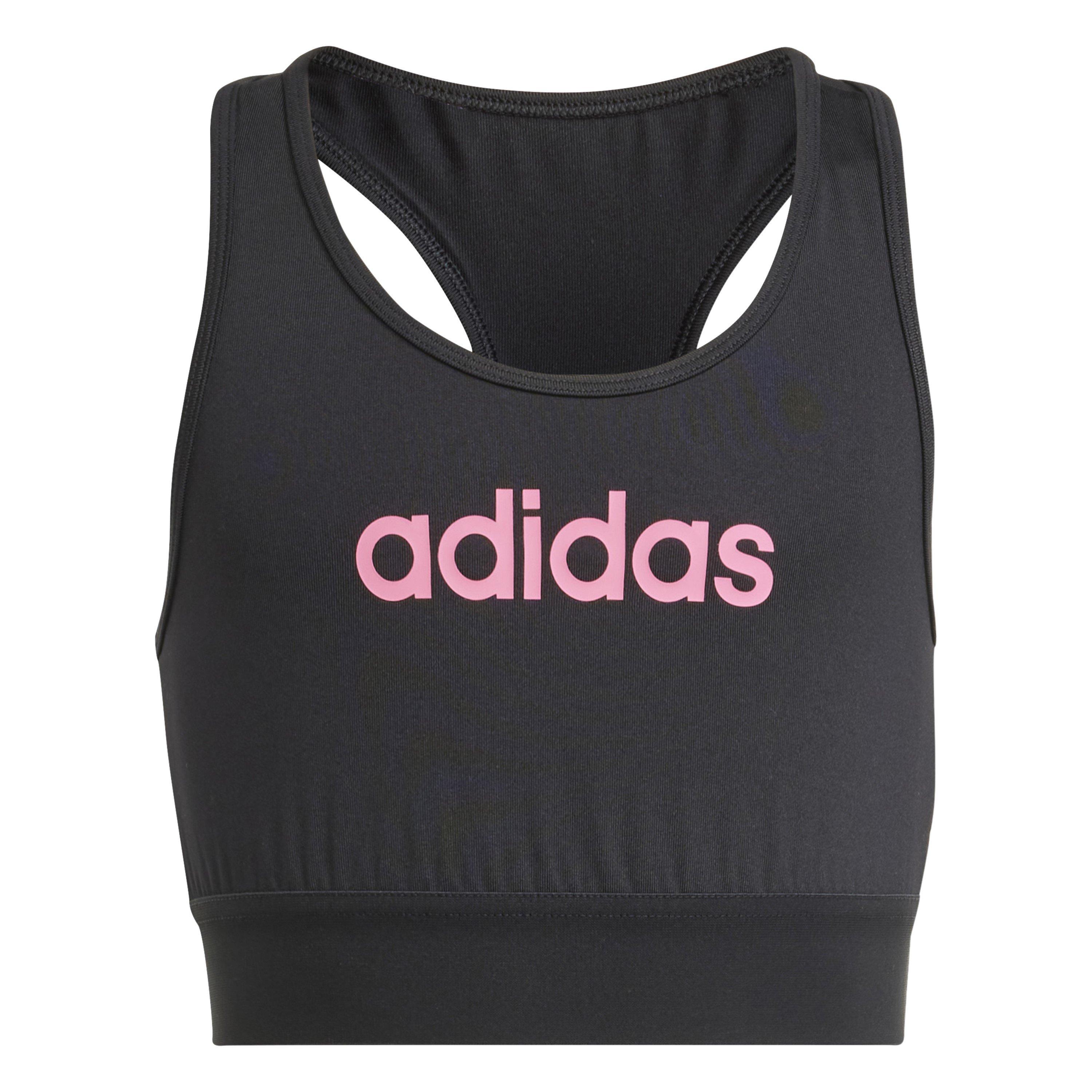 Black - adidas - Kids' Non Wired High Impact Sports Bra - 1