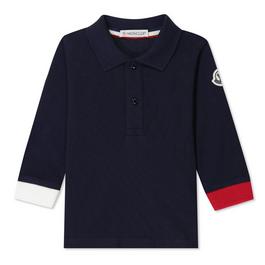 Moncler Tricolour Polo Shirt