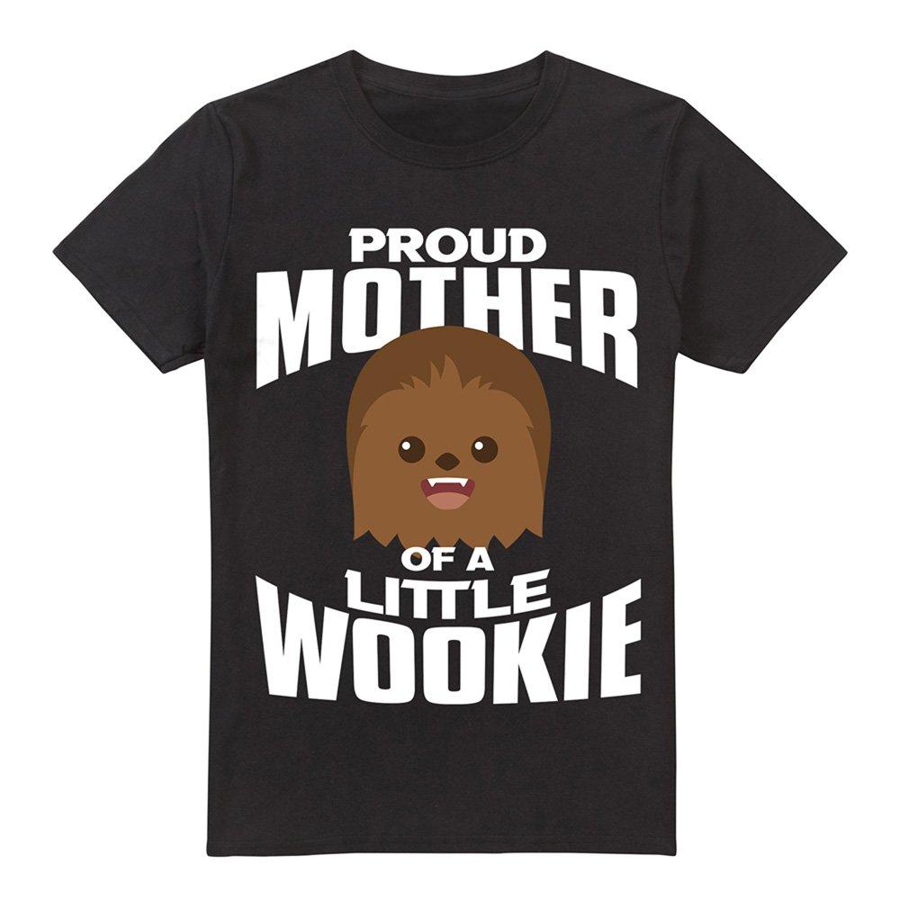 Black - Star Wars - Star Wars MotherS Day Little Wookie T-Shirt Black - 4
