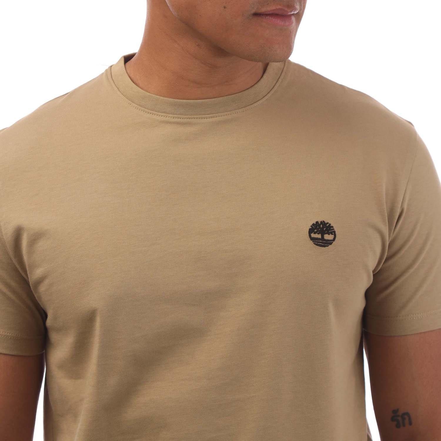 Brown - Timberland - Oyster River Logo T-Shirt - 2