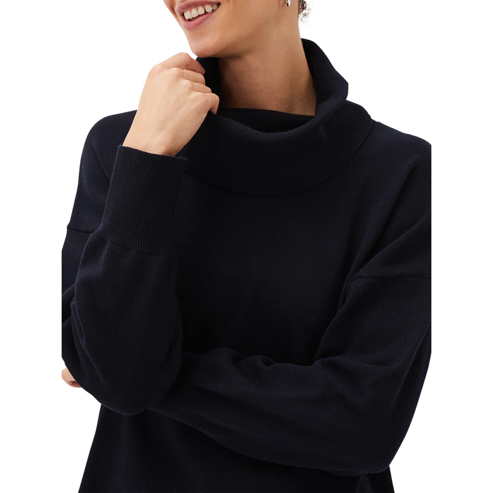 Midnight - Phase Eight - Cecilia Cowl Knit Dress - 5