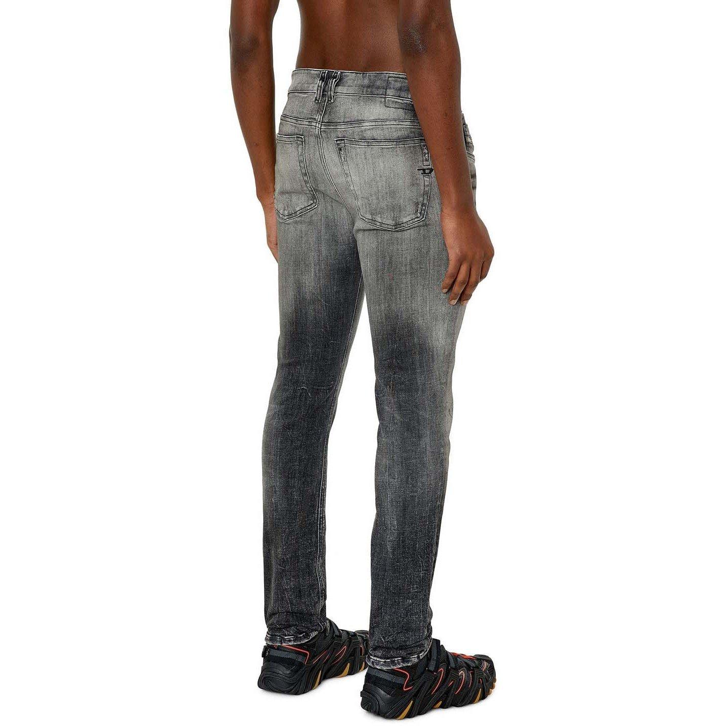 Black Grey - Diesel - 1979 Sleenker Low-Rise Skinny-Fit Jeans - 2