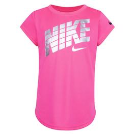 Nike Block Short Sleeve T Shirt Infant Girls