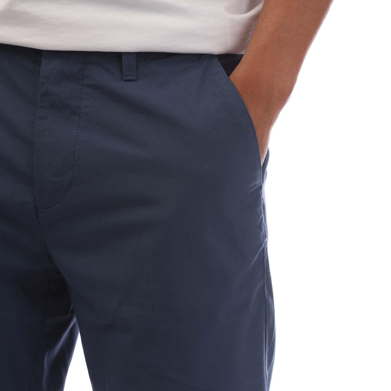 Dark Blue - Timberland - Topsfield Poplin Chino Shorts - 2