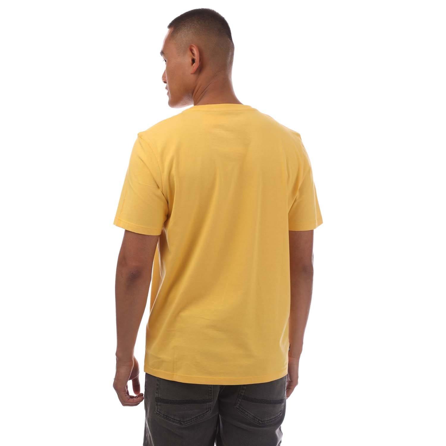 Yellow - Timberland - Northwood Wordmark T-Shirt - 3
