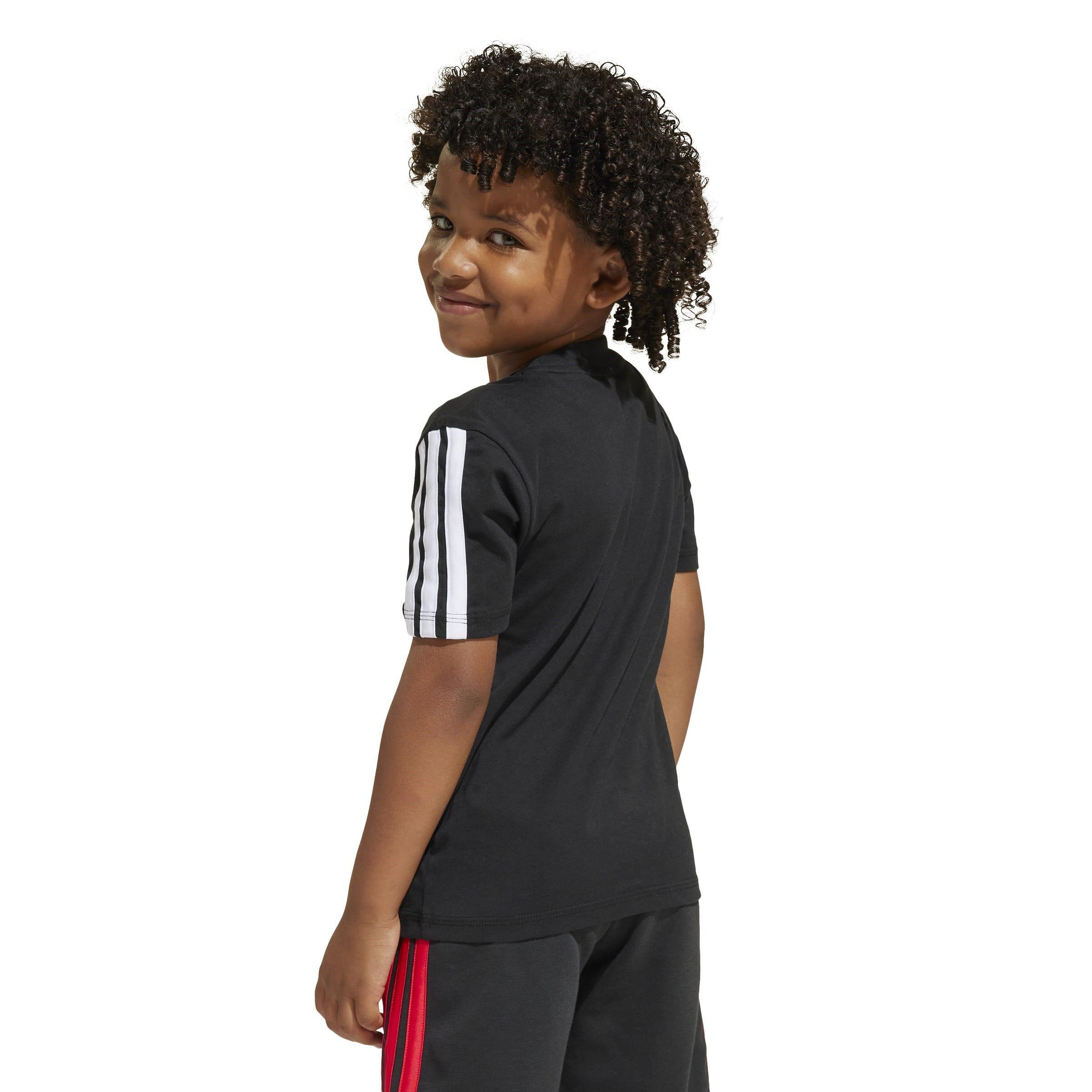 Zwart/Wit - adidas - 3S Essentials T Shirt Infants - 5
