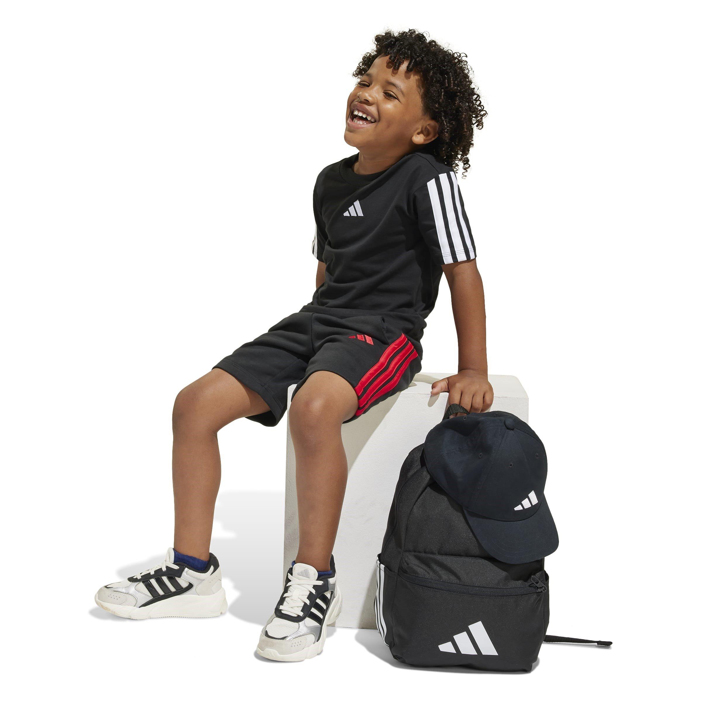 Zwart/Wit - adidas - 3S Essentials T Shirt Infants - 6