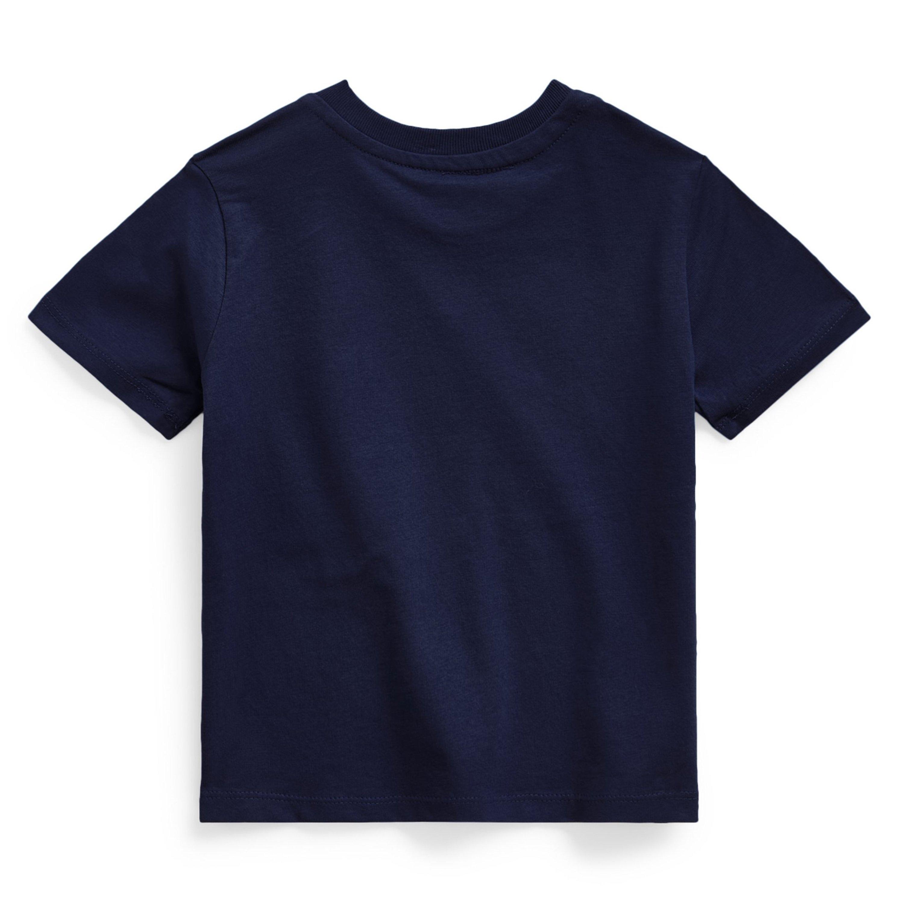 Cruise Navy - Polo Ralph Lauren - Kids' Cotton Short Sleeve Crew Neck T-Shirt - 2