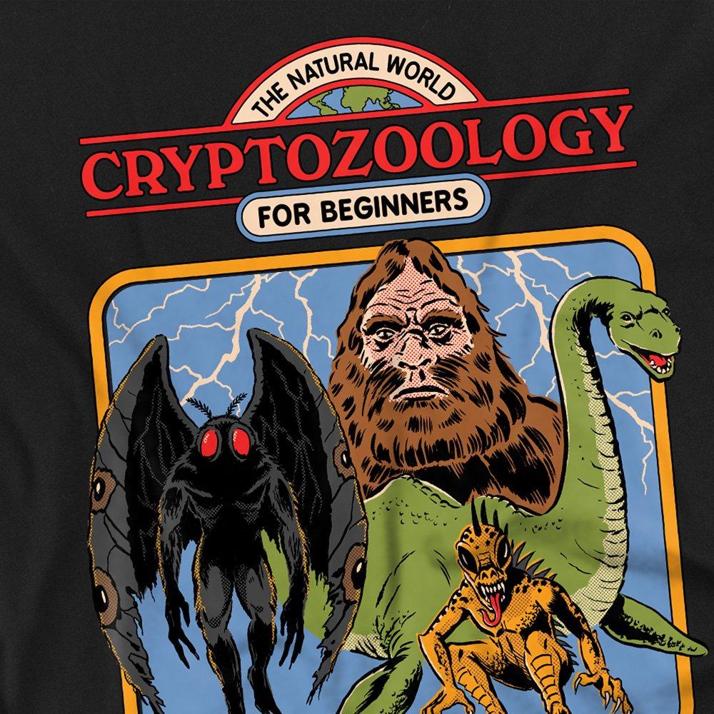 Black - Steven Rhodes - Steven Rhodes Cryptozoology For Beginners Long Sle - 2