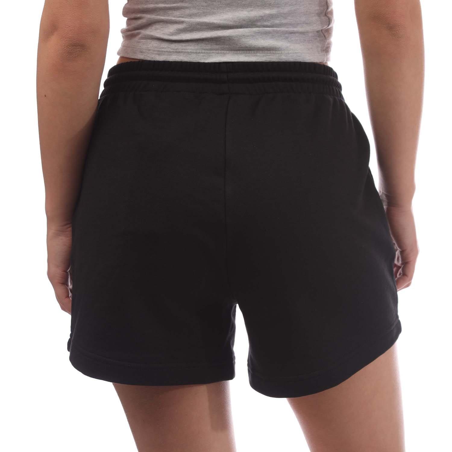 Black - Timberland - Linear Logo Sweat Shorts - 3