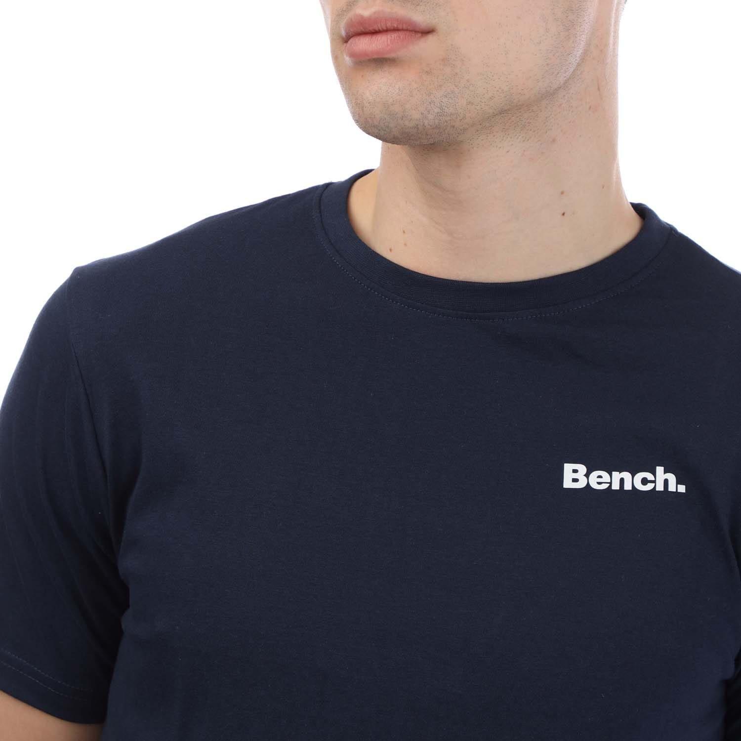 Navy White Grey - Bench - Somerset Logo 3 Pack T-Shirts - 5