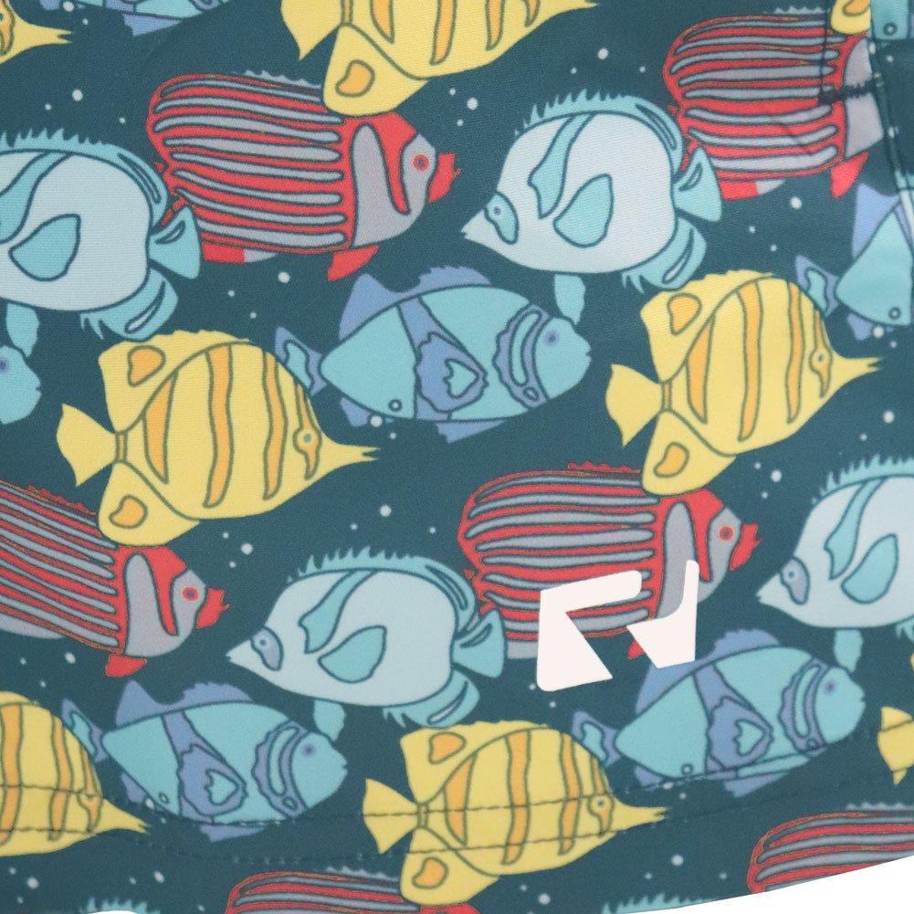 Blue/Yellow - Ript - Tropical Fish Swim Shorts Boys - 3