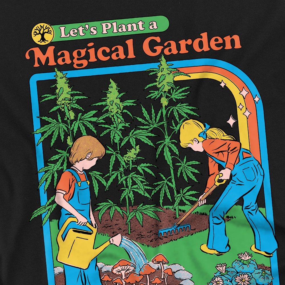 Black - Steven Rhodes - Steven Rhodes Magical Garden T-Shirt Black - 2