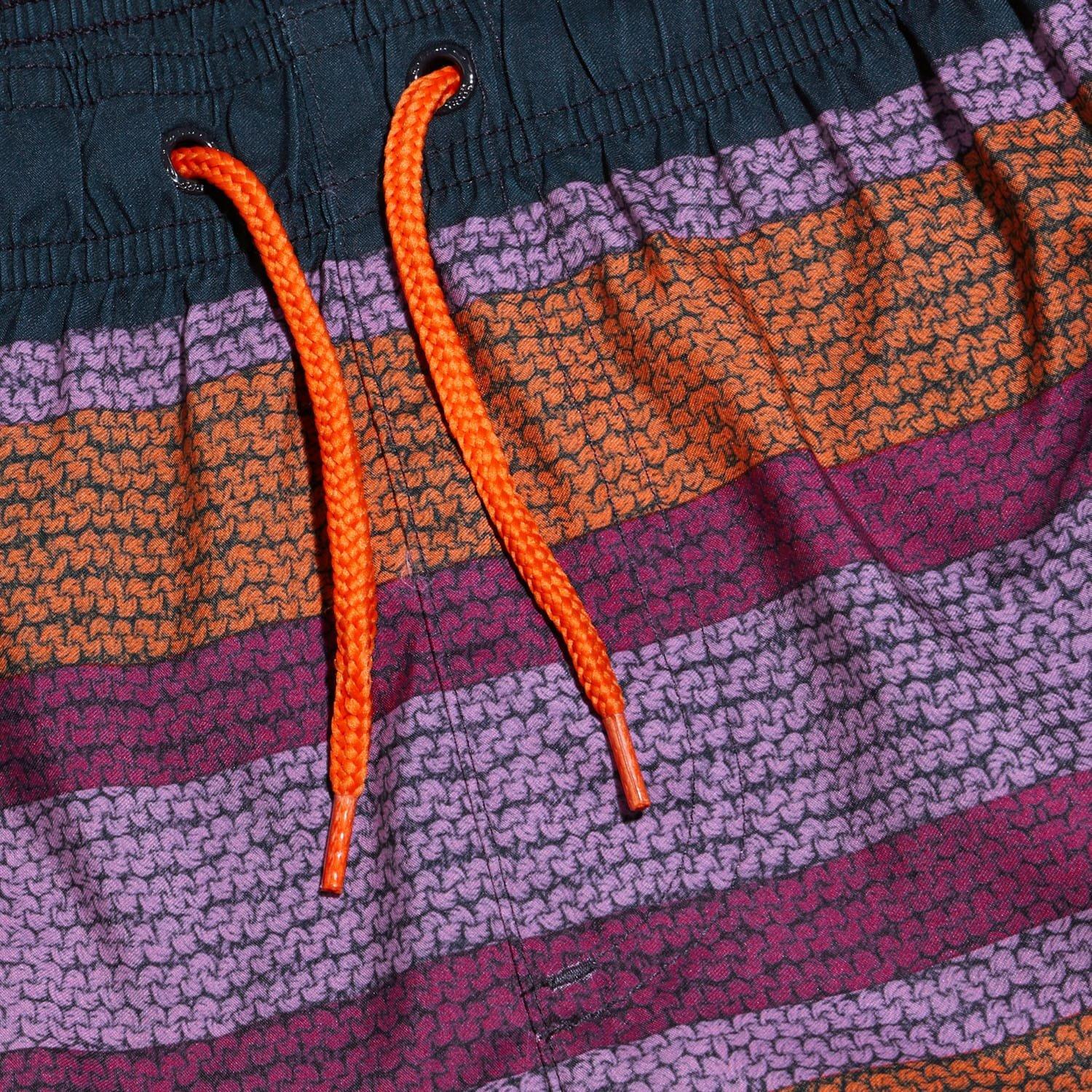 Navy Orange - Speedo - Placement Leisure 16in Swim Shorts - 2