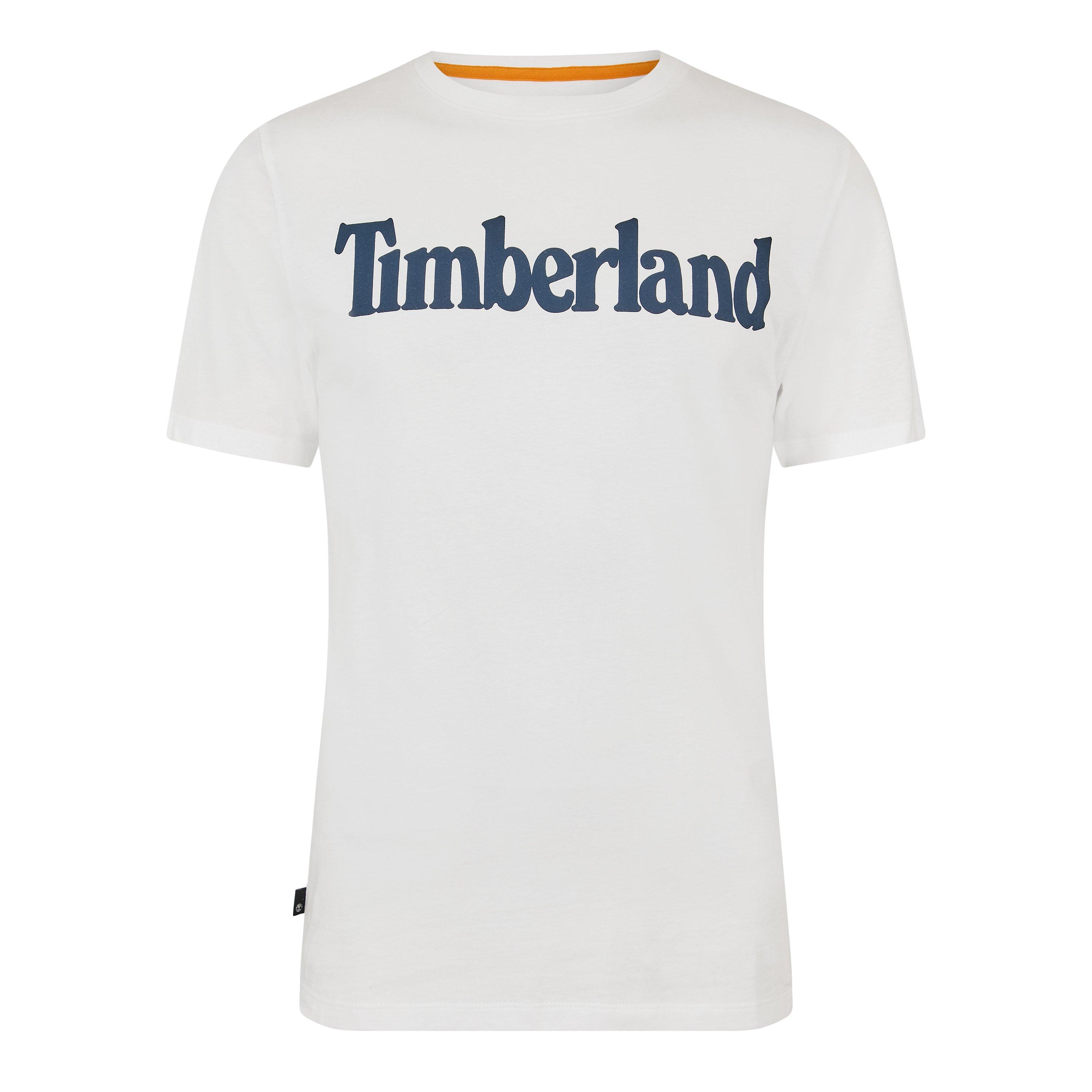 White - Timberland - Kennebec River Logo T-Shirt - 1