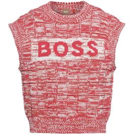 Boss Fanaro Sweater Vest, Large, Logo