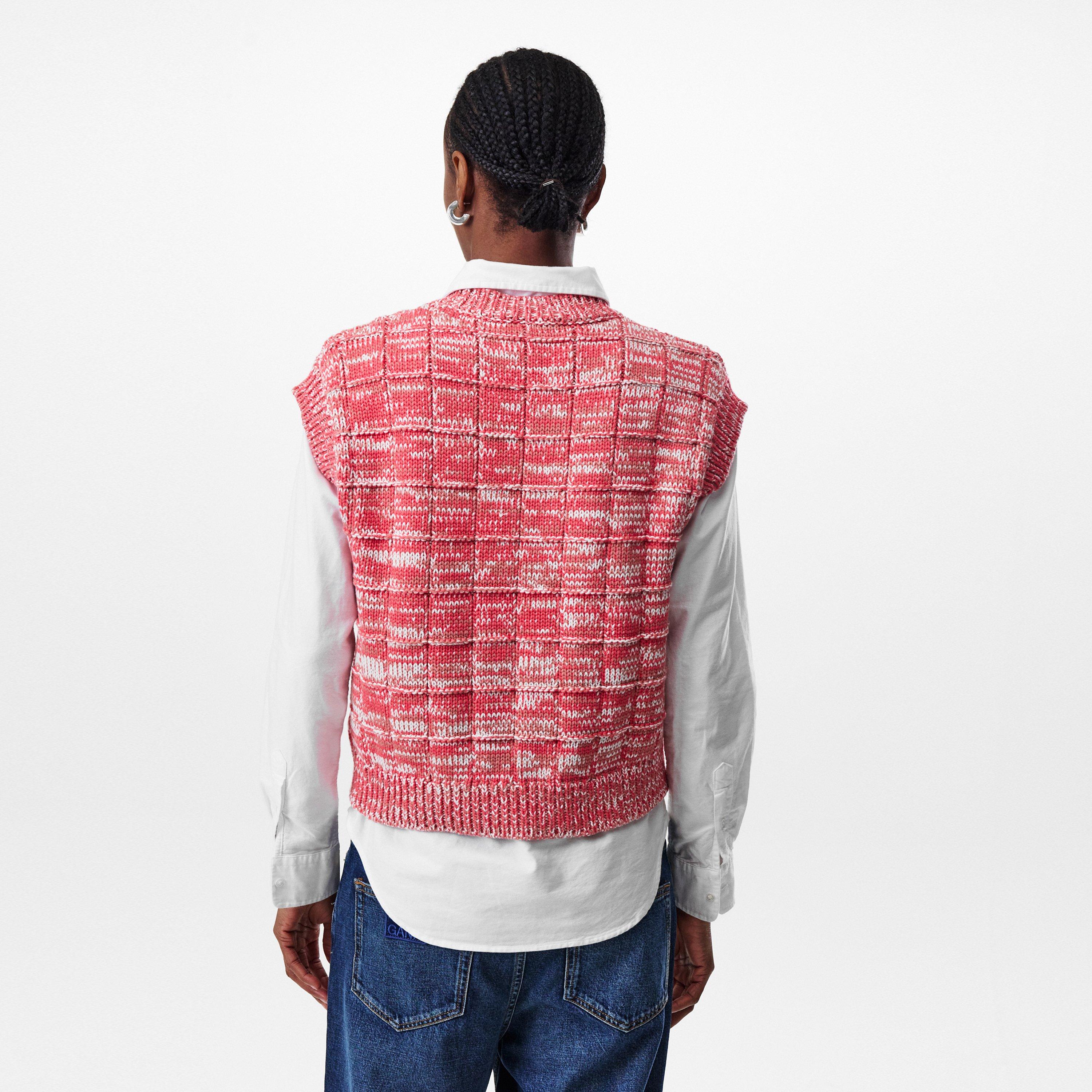 Open Miscellane - Boss - Fanaro Sweater Vest, Large, Logo - 4