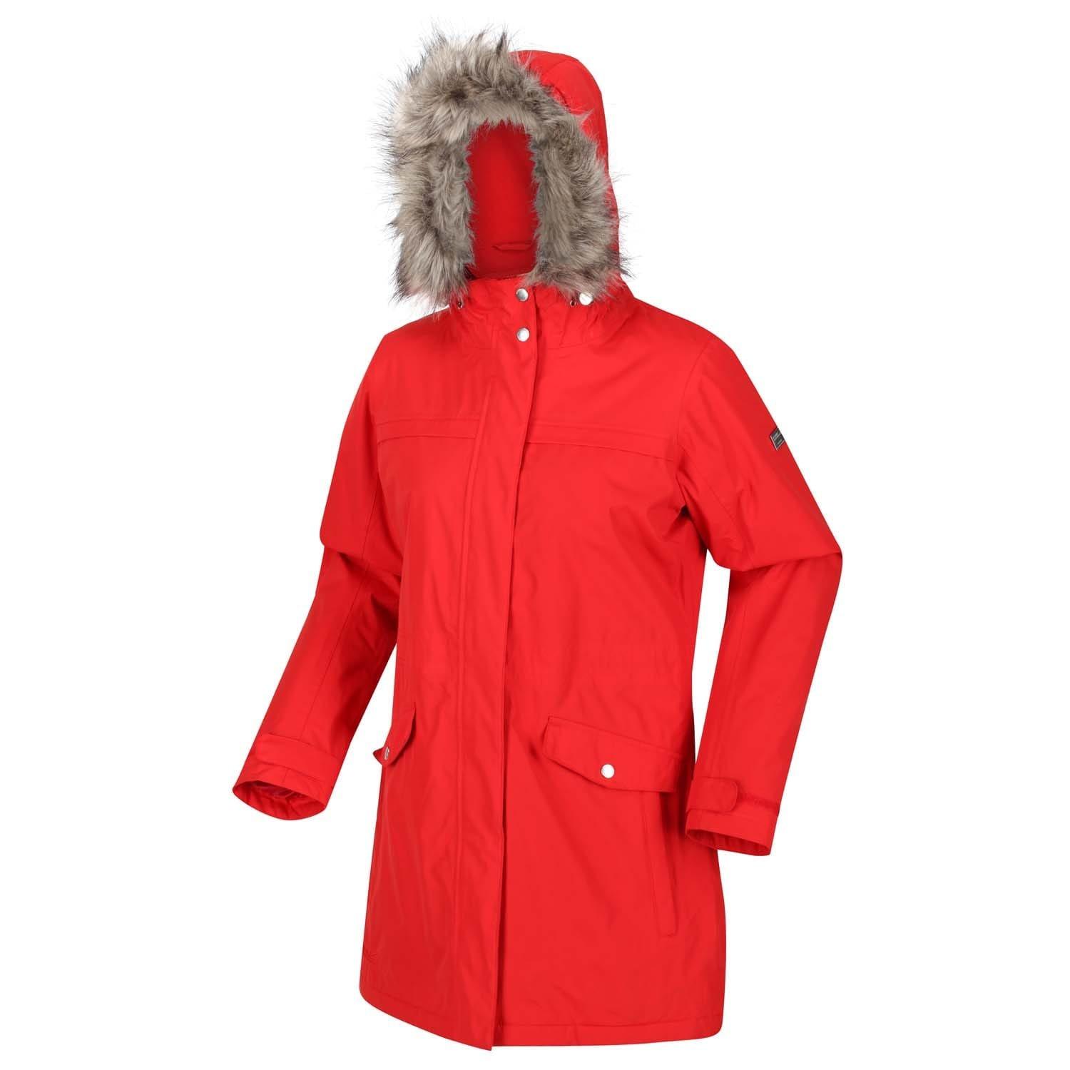 Red - Regatta - Serleena II Waterproof Jacket - 1