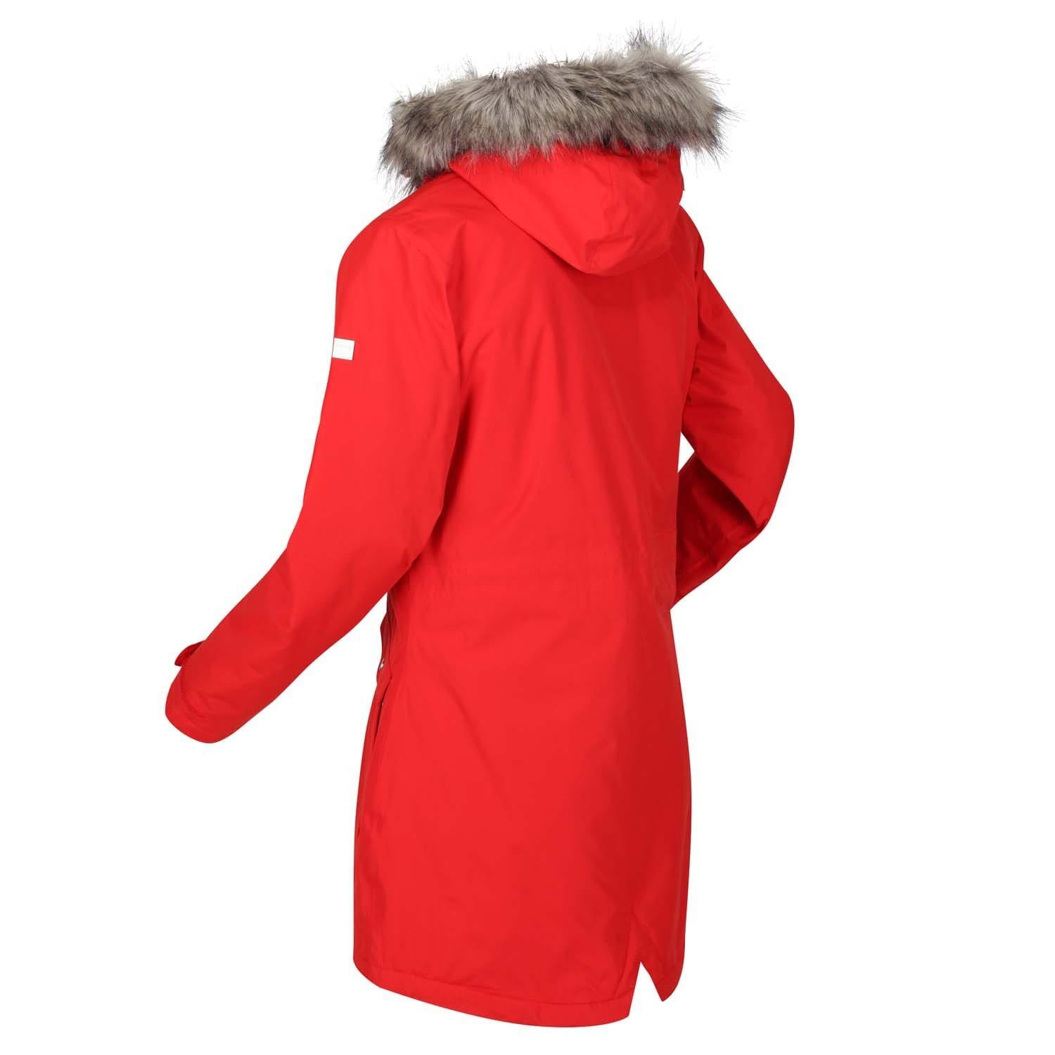 Red - Regatta - Serleena II Waterproof Jacket - 2