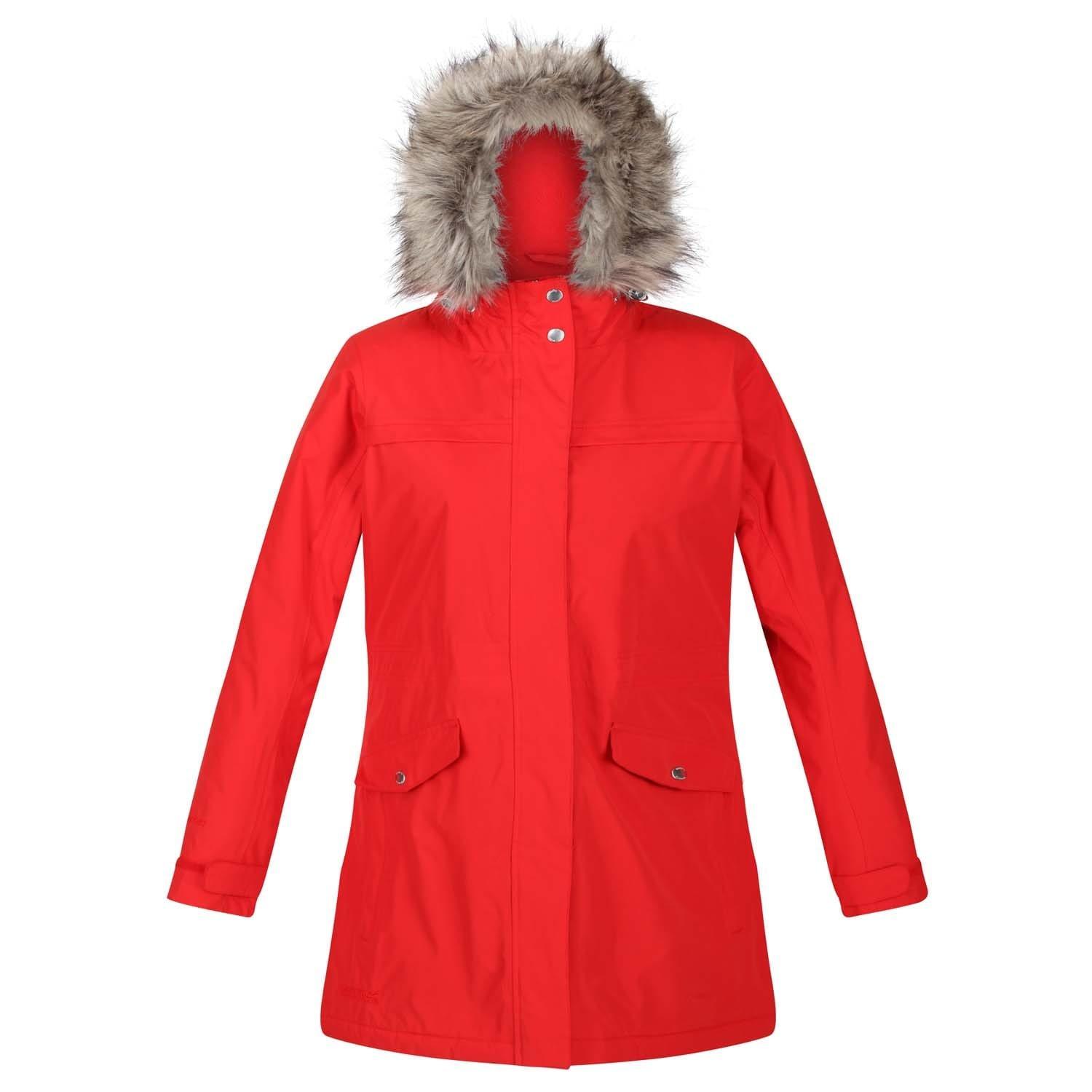 Red - Regatta - Serleena II Waterproof Jacket - 3