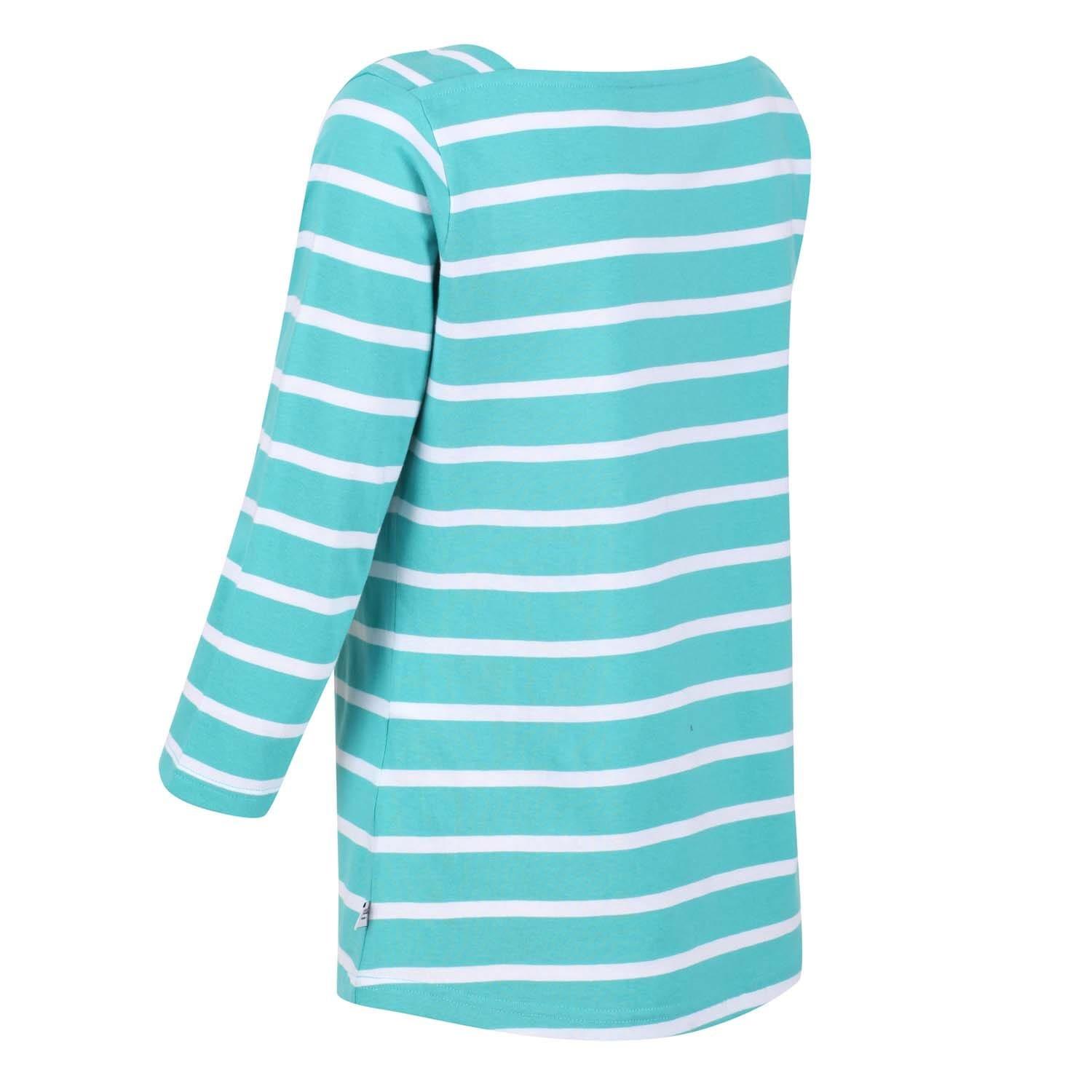 Turquoise - Regatta - Polexia Cotton 3/4 Top - 2