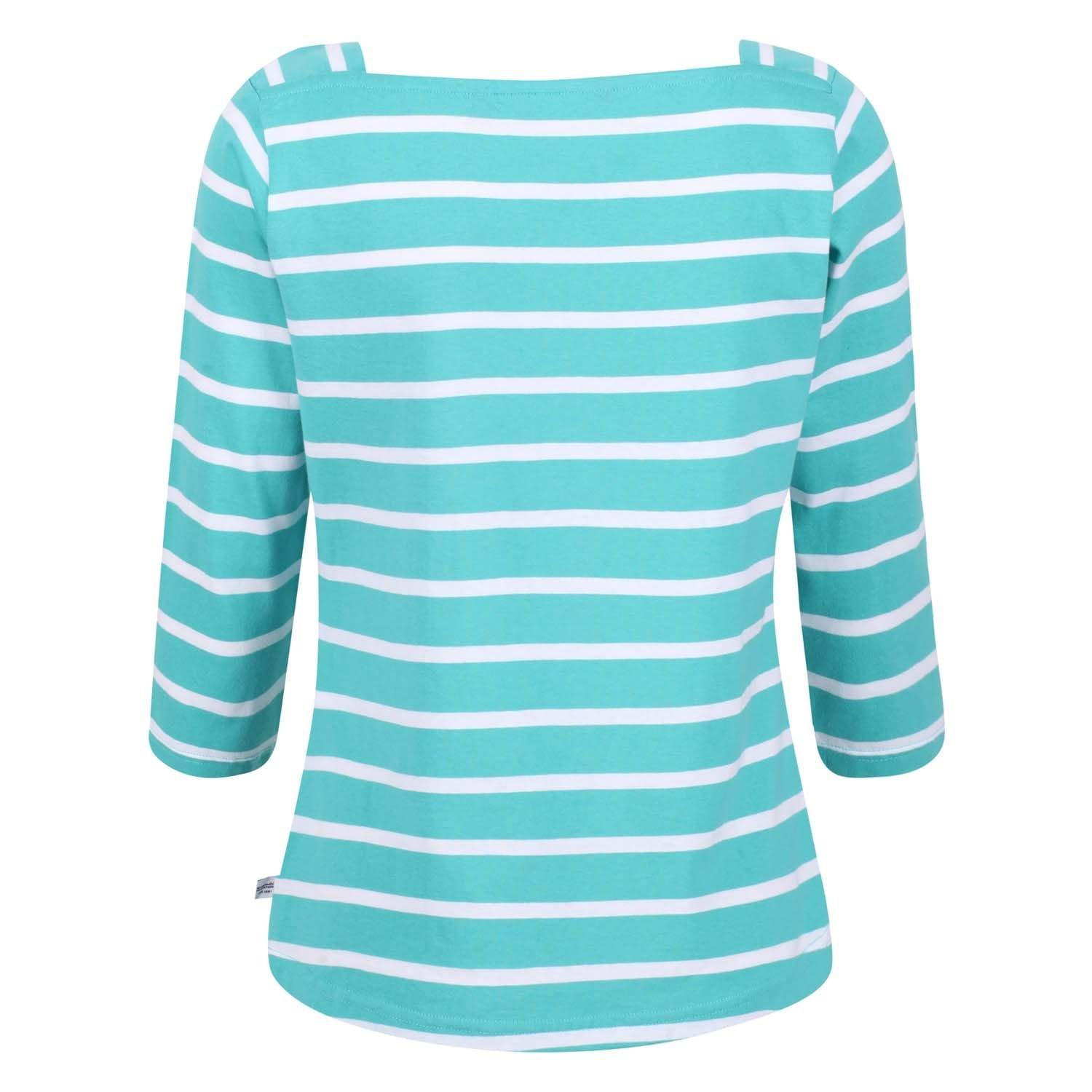 Turquoise - Regatta - Polexia Cotton 3/4 Top - 4