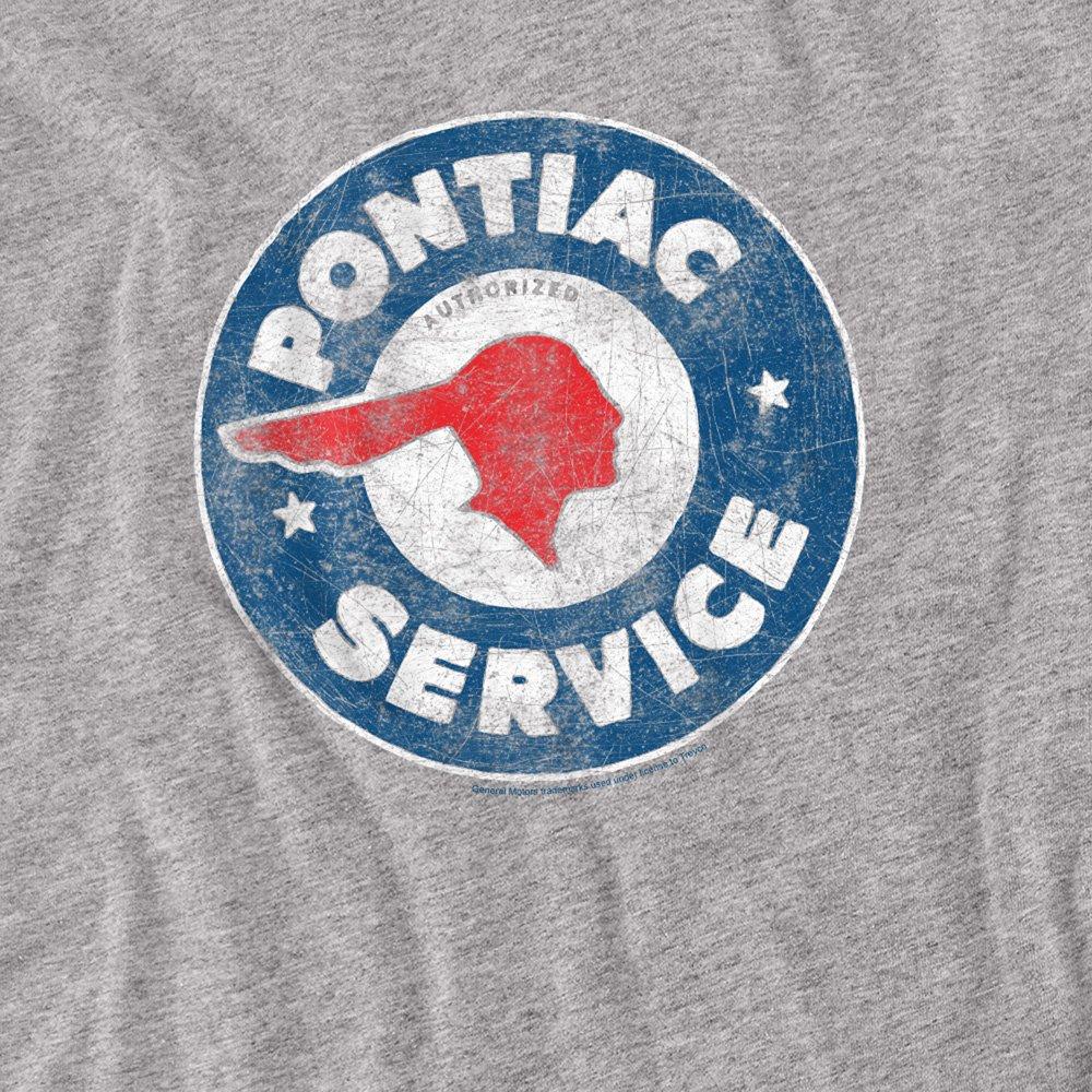 Grey - Other - Pontiac Vintage Pontiac Service Long Sleeve T-Shir - 2