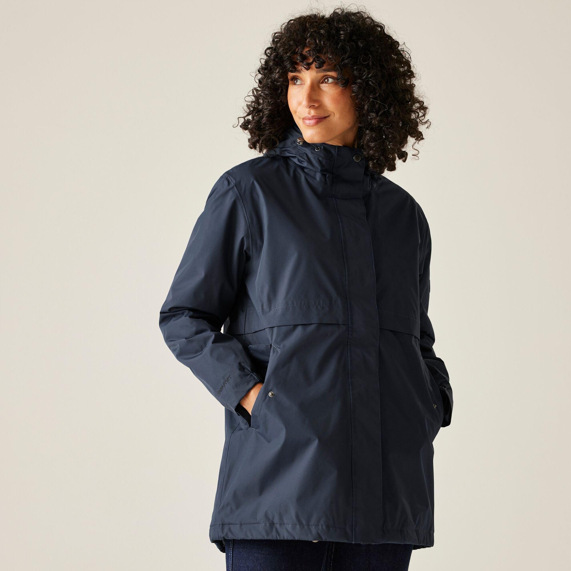 Navy Blue - Regatta - Women's Brielly Thermoguard Insulated Waterproof Jacket - 1