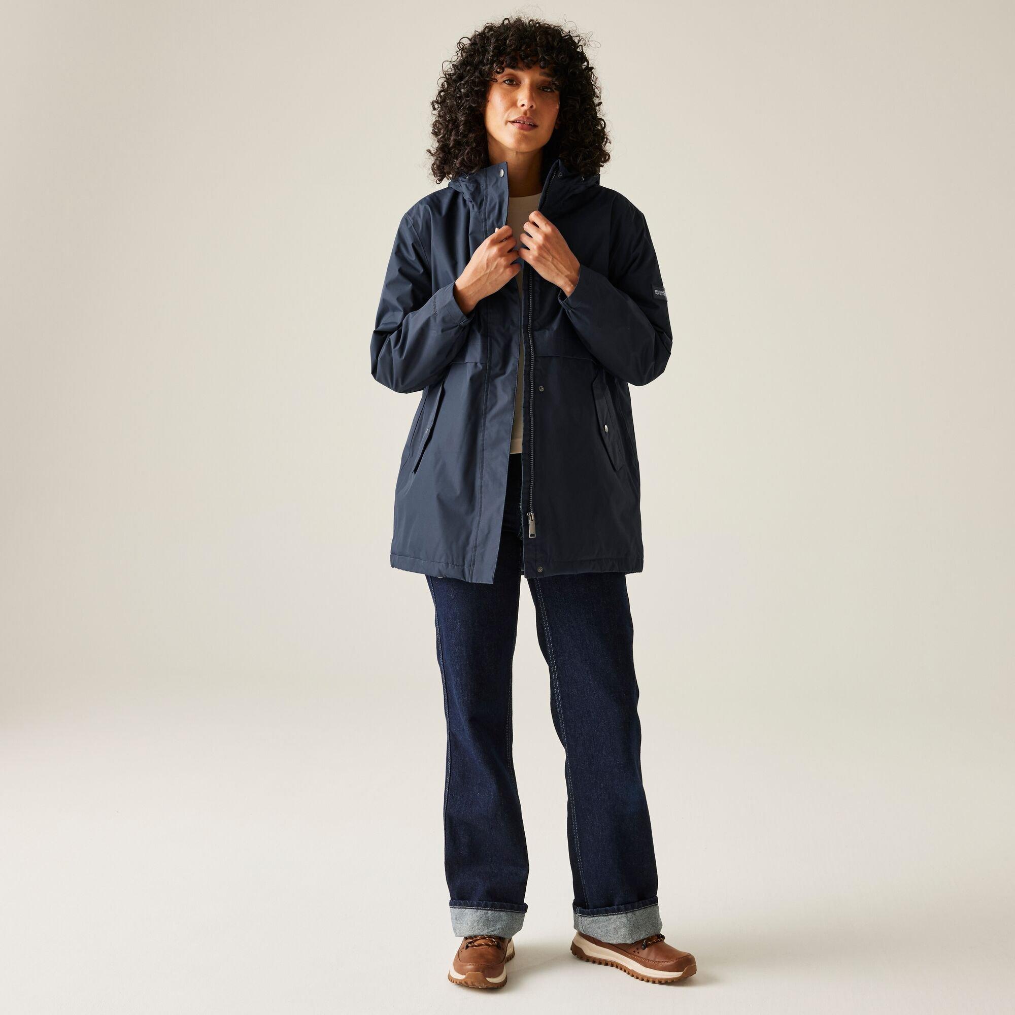 Navy Blue - Regatta - Women's Brielly Thermoguard Insulated Waterproof Jacket - 3