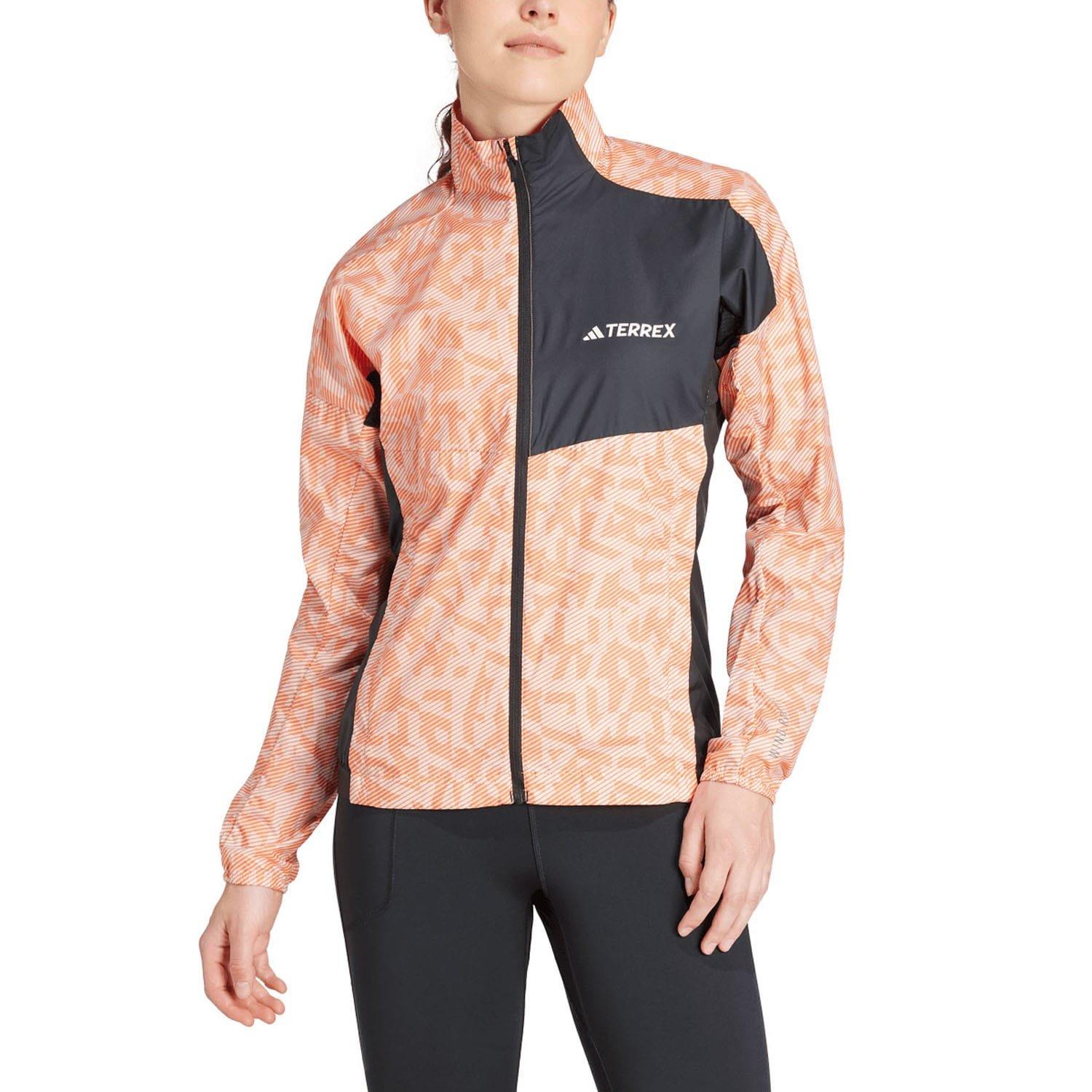Roze - adidas - Terrex Trail Running Wind Jacket - 5