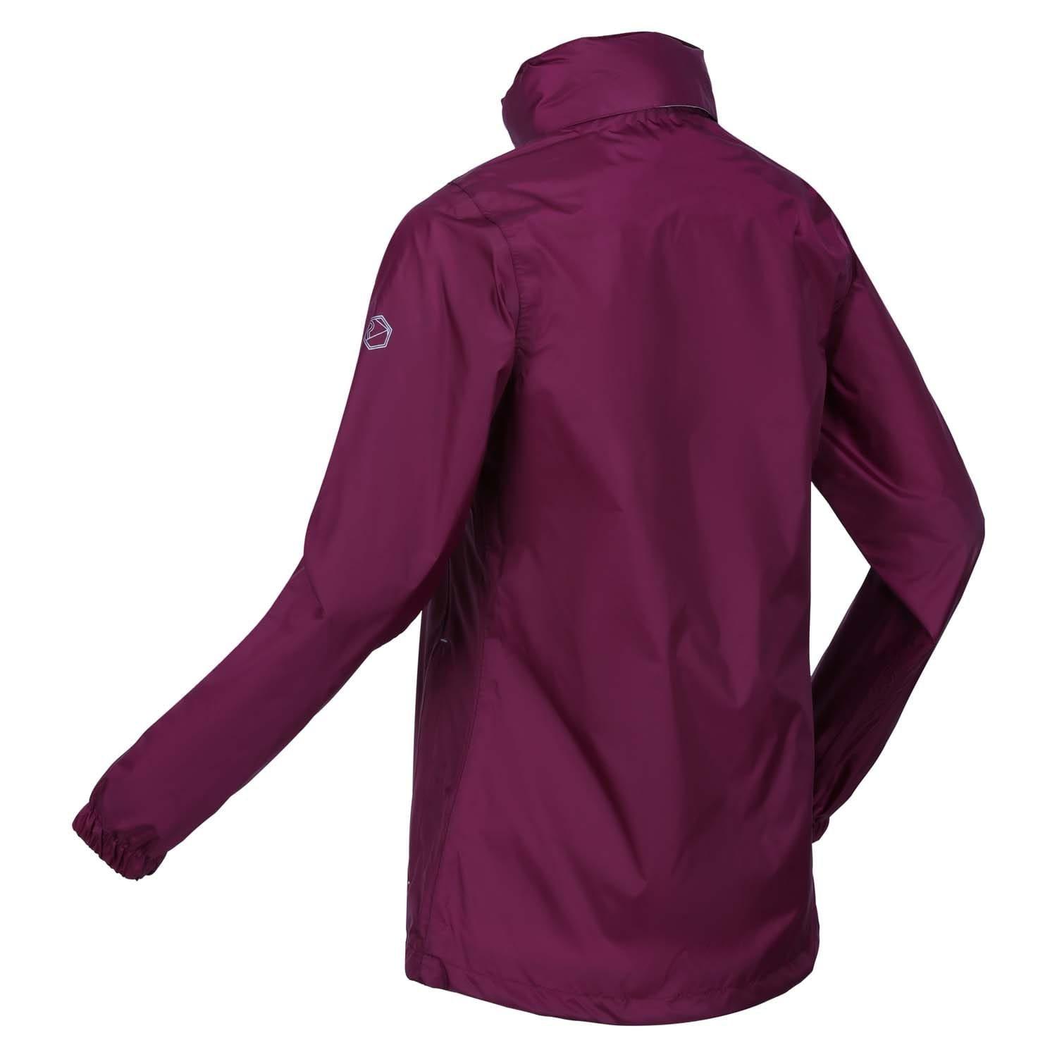 Purple - Regatta - Corinne IV Waterproof Packable Jacket - 2