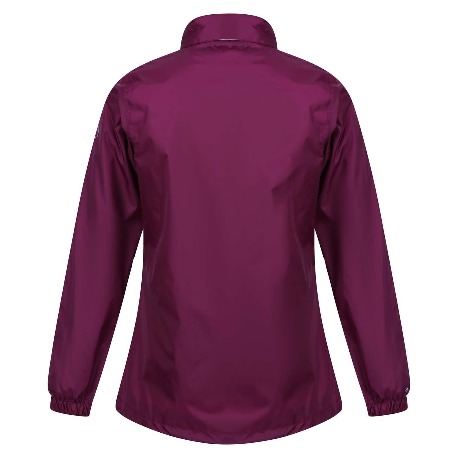 Purple - Regatta - Corinne IV Waterproof Packable Jacket - 3